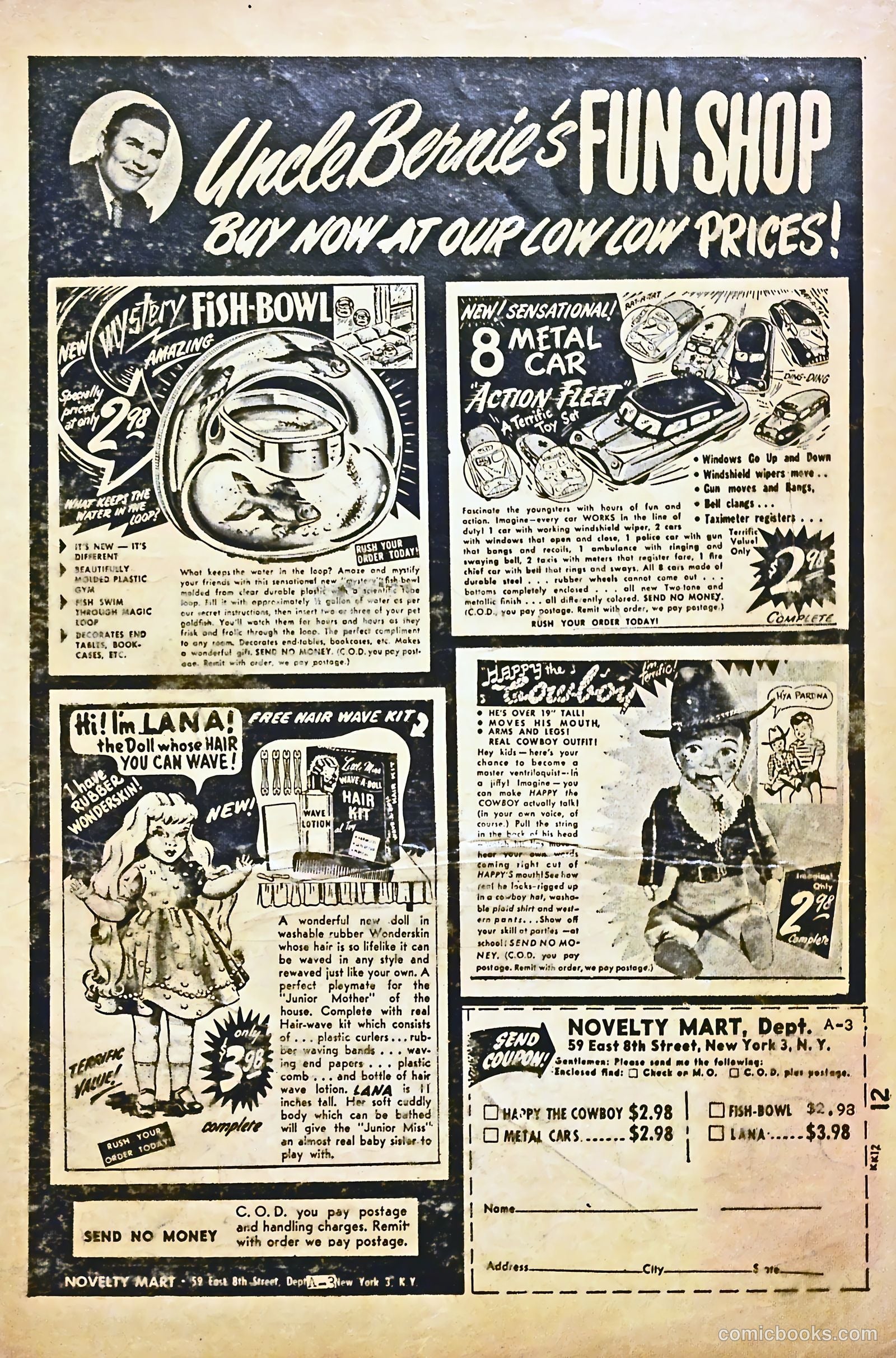 Space Comics #5 (1954) — page 35 of 36