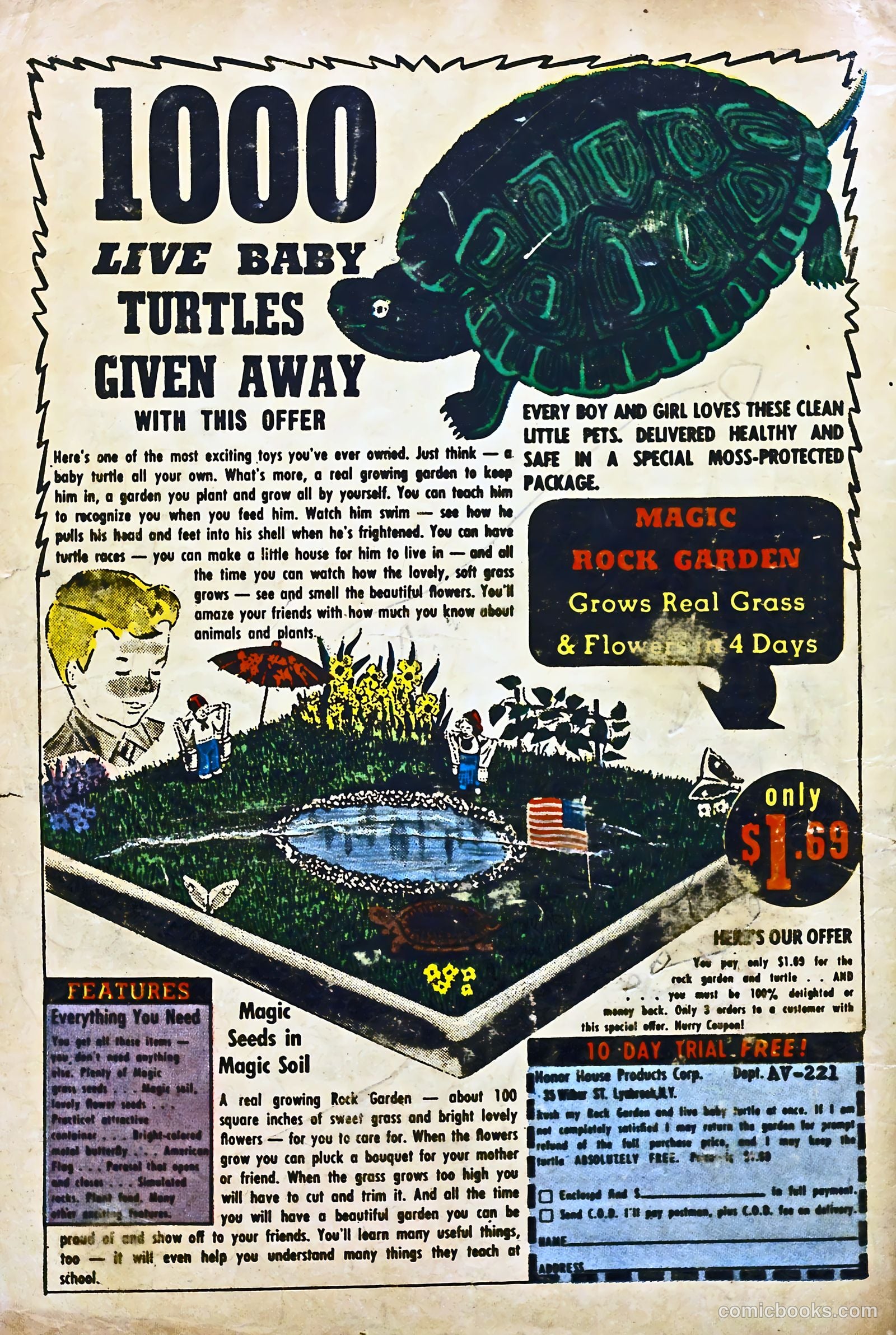 Space Comics #5 (1954) — page 36 of 36