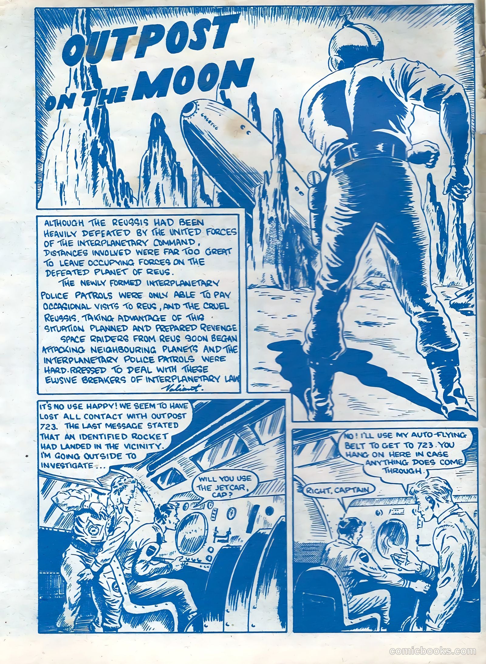Space Comics #50 — page 2 of 32