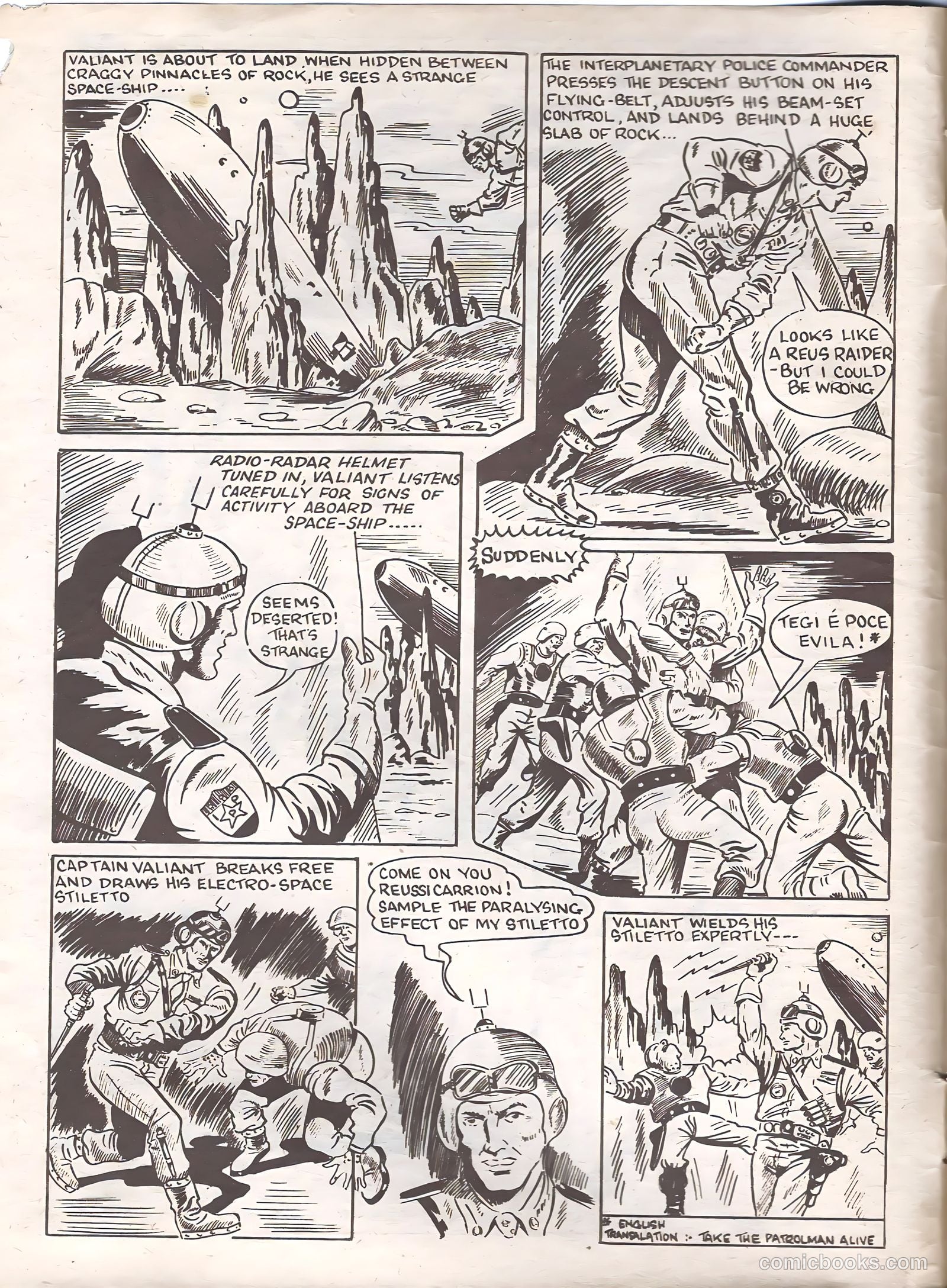 Space Comics #50 — page 4 of 32