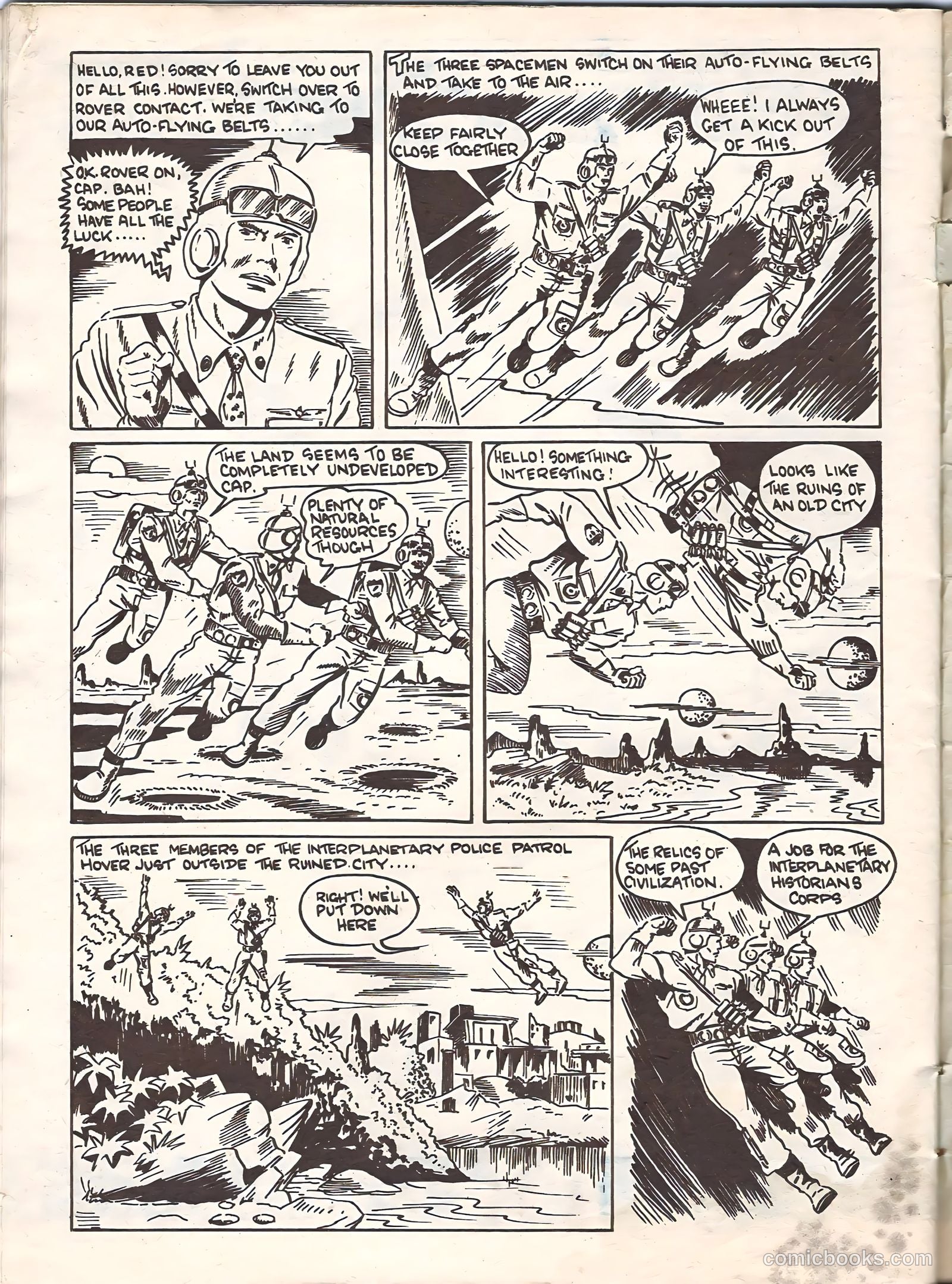 Space Comics #50 — page 30 of 32