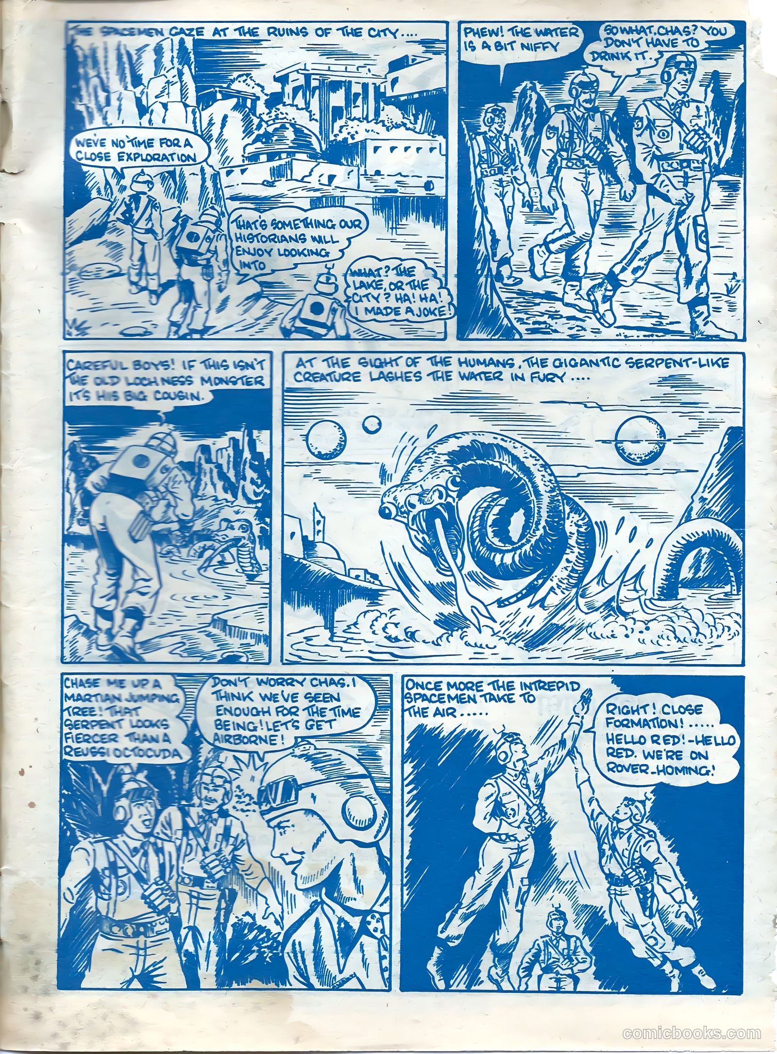 Space Comics #50 — page 31 of 32