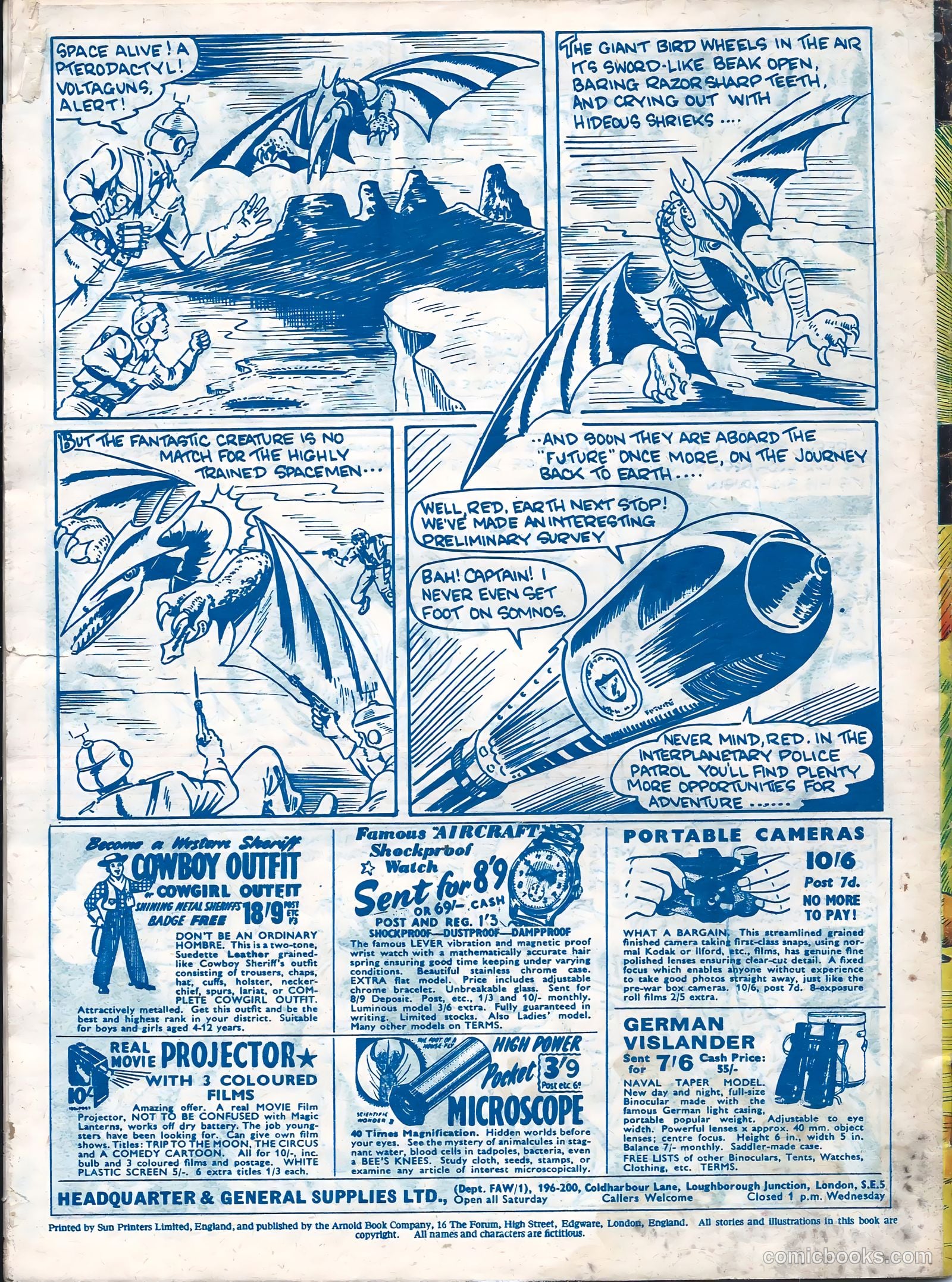 Space Comics #50 — page 32 of 32
