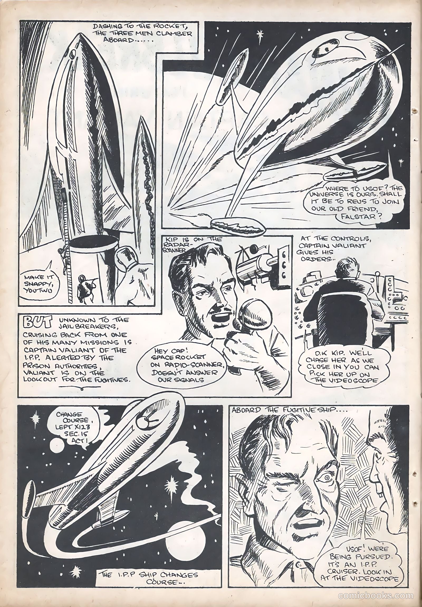 Space Comics #57 (1953) — page 4 of 28