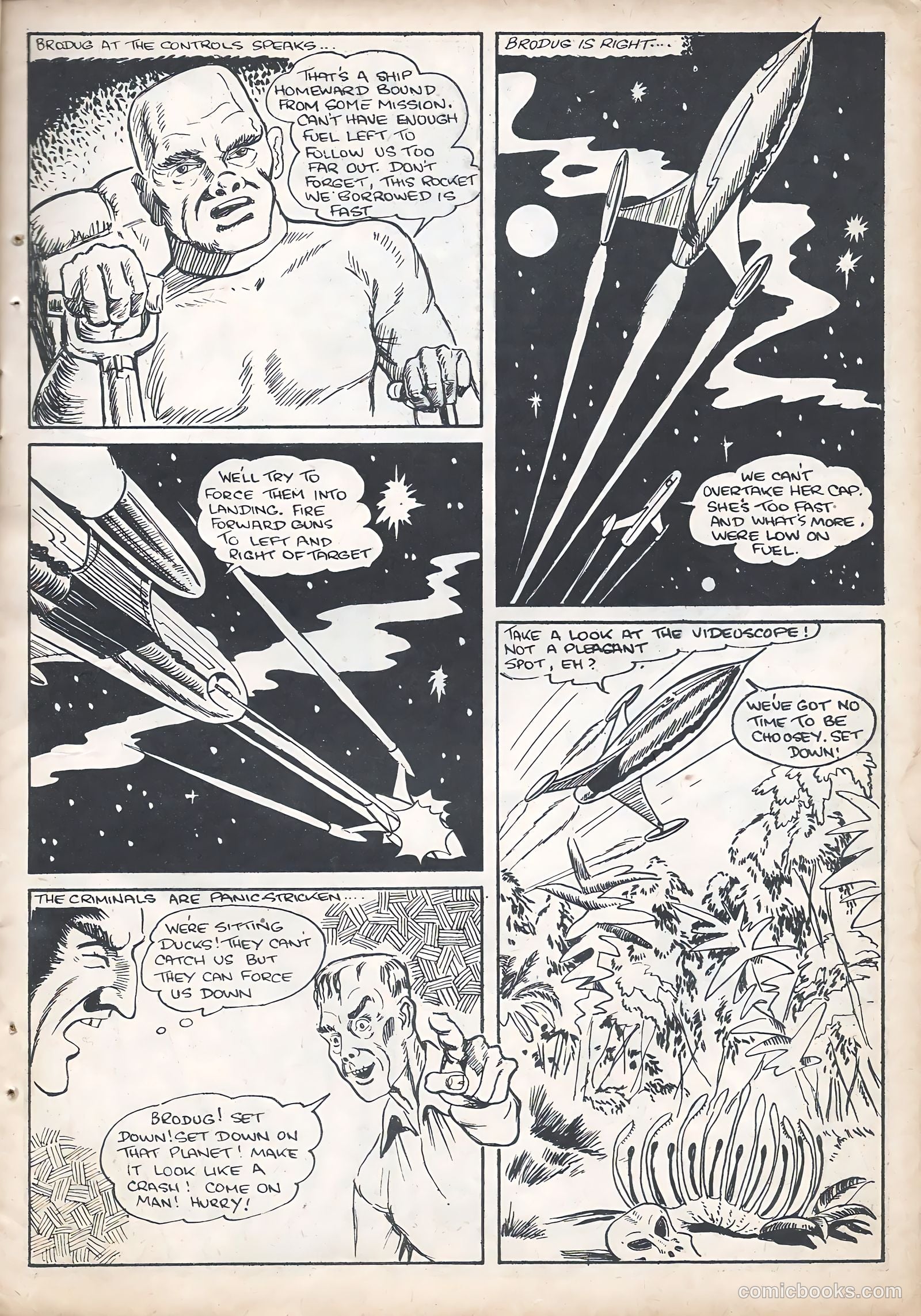 Space Comics #57 (1953) — page 5 of 28