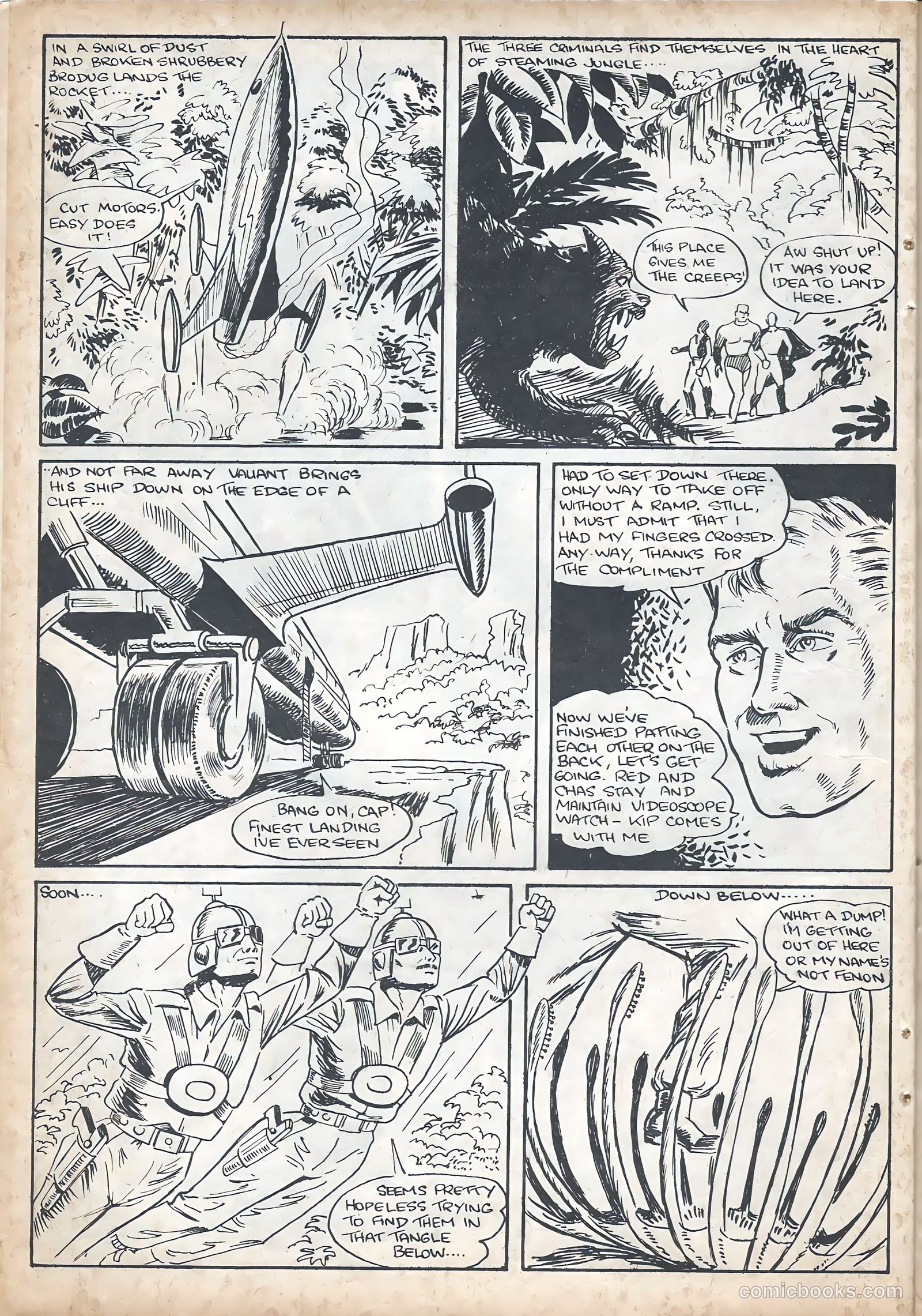 Space Comics #57 (1953) — page 6 of 28