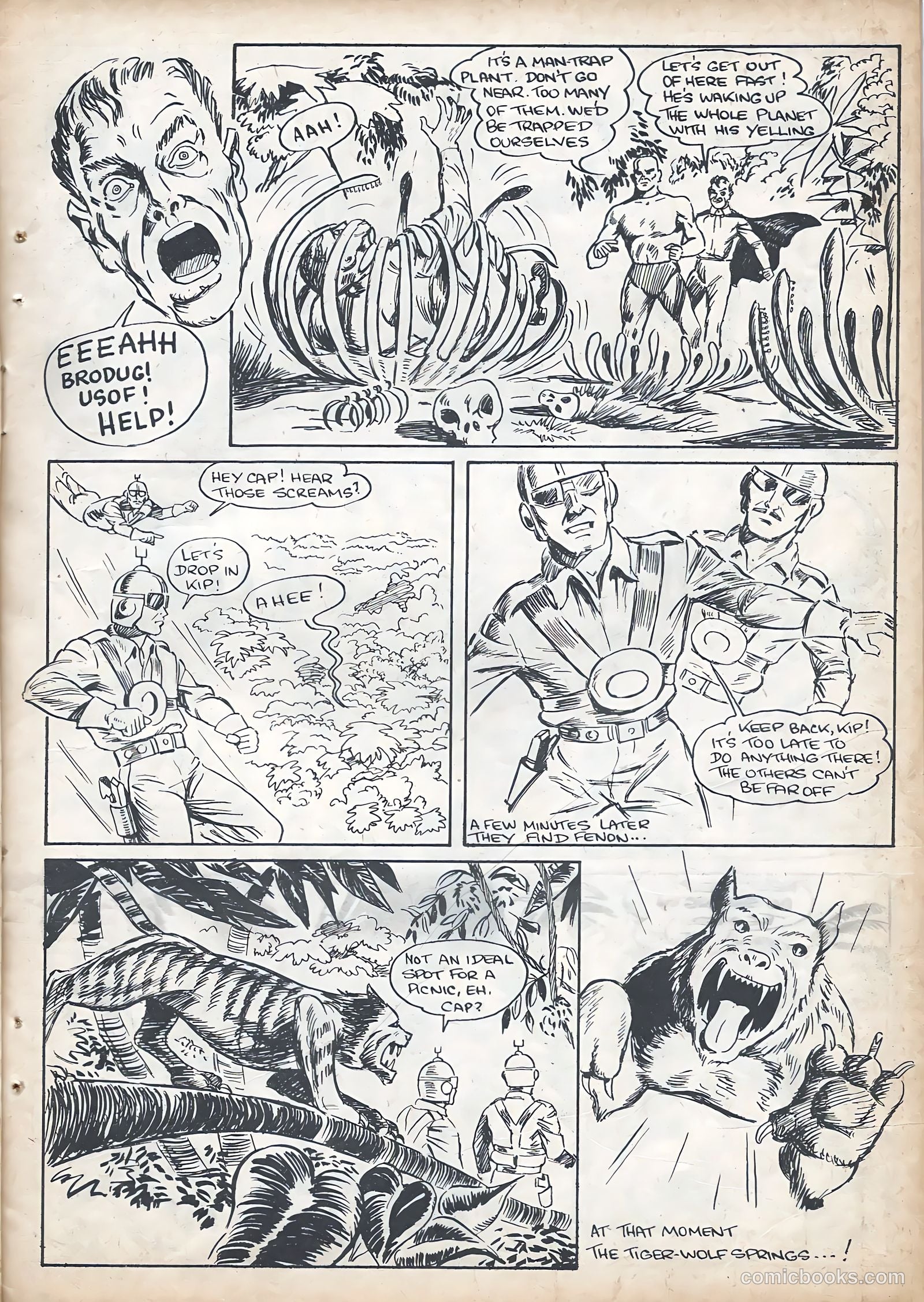 Space Comics #57 (1953) — page 7 of 28