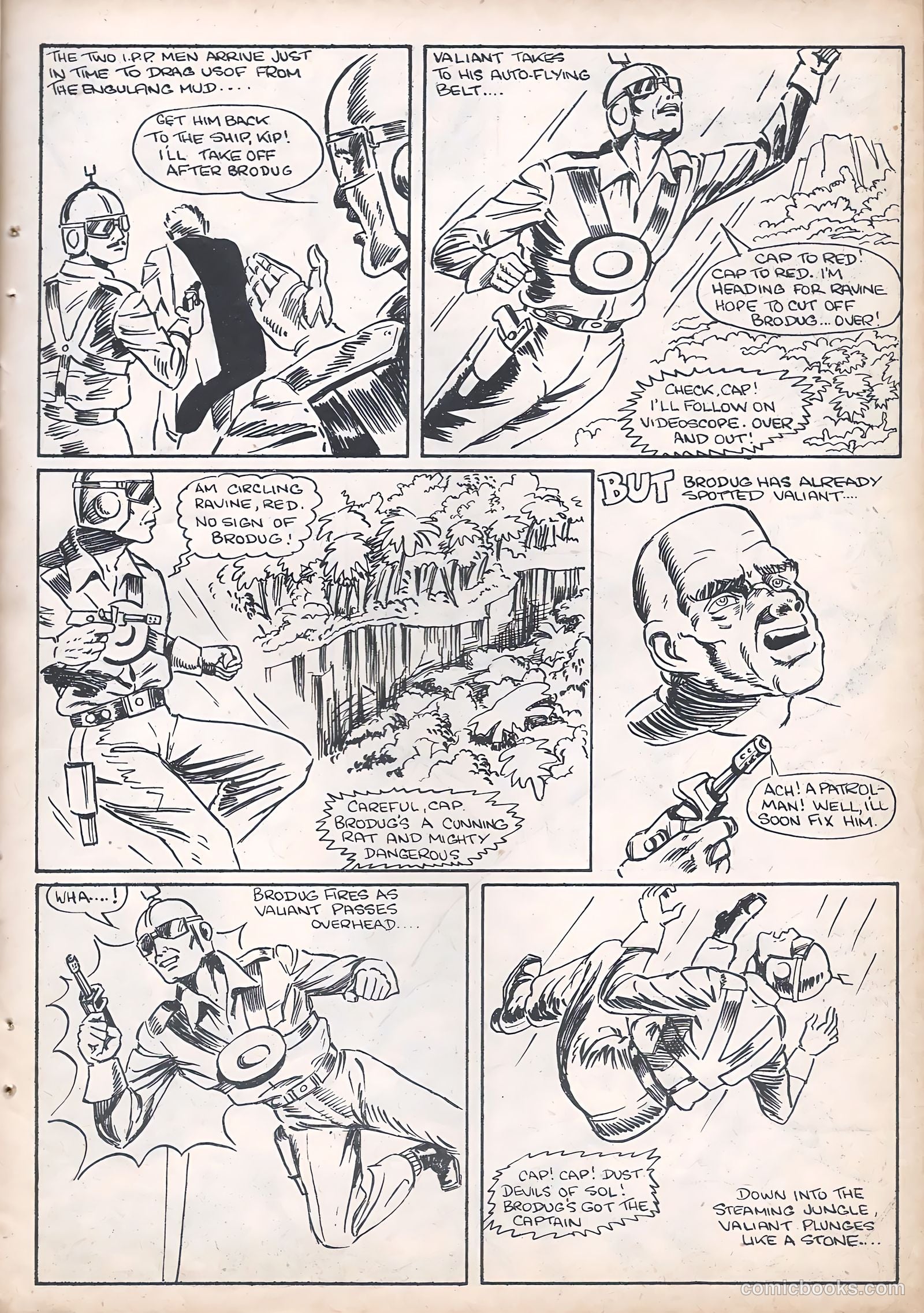 Space Comics #57 (1953) — page 9 of 28