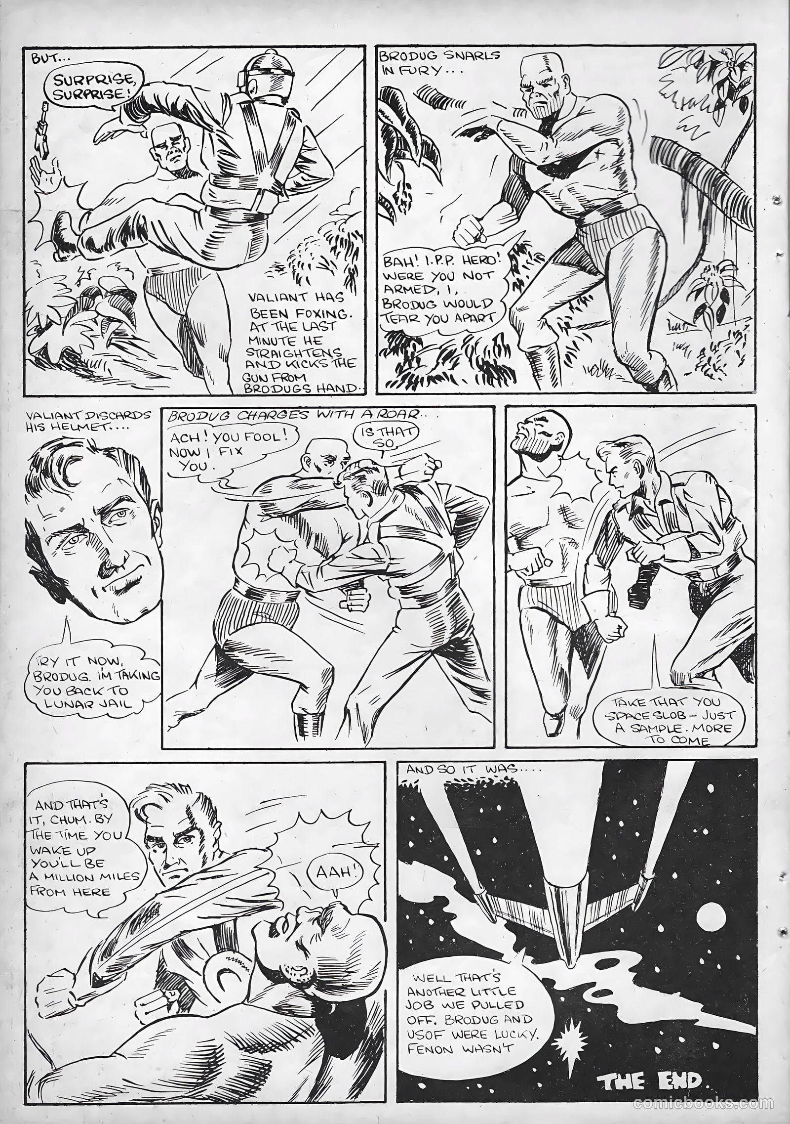 Space Comics #57 (1953) — page 10 of 28