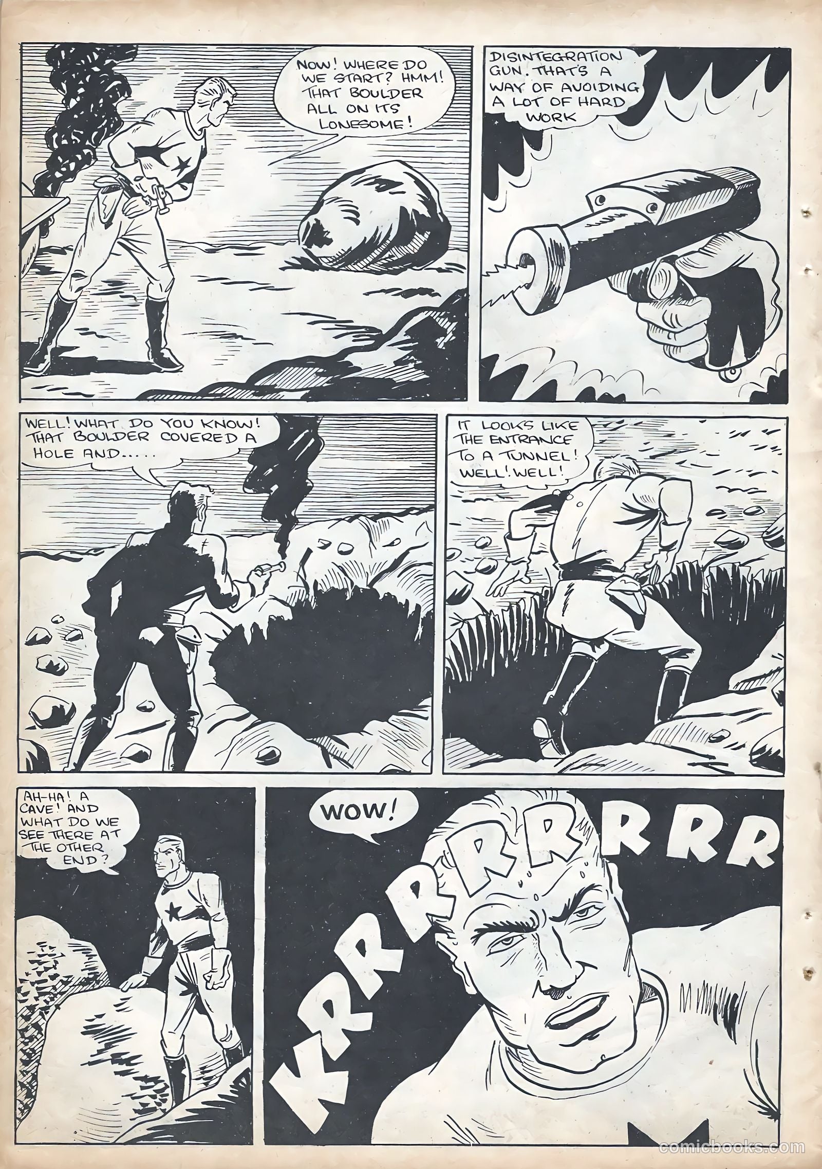 Space Comics #57 (1953) — page 18 of 28