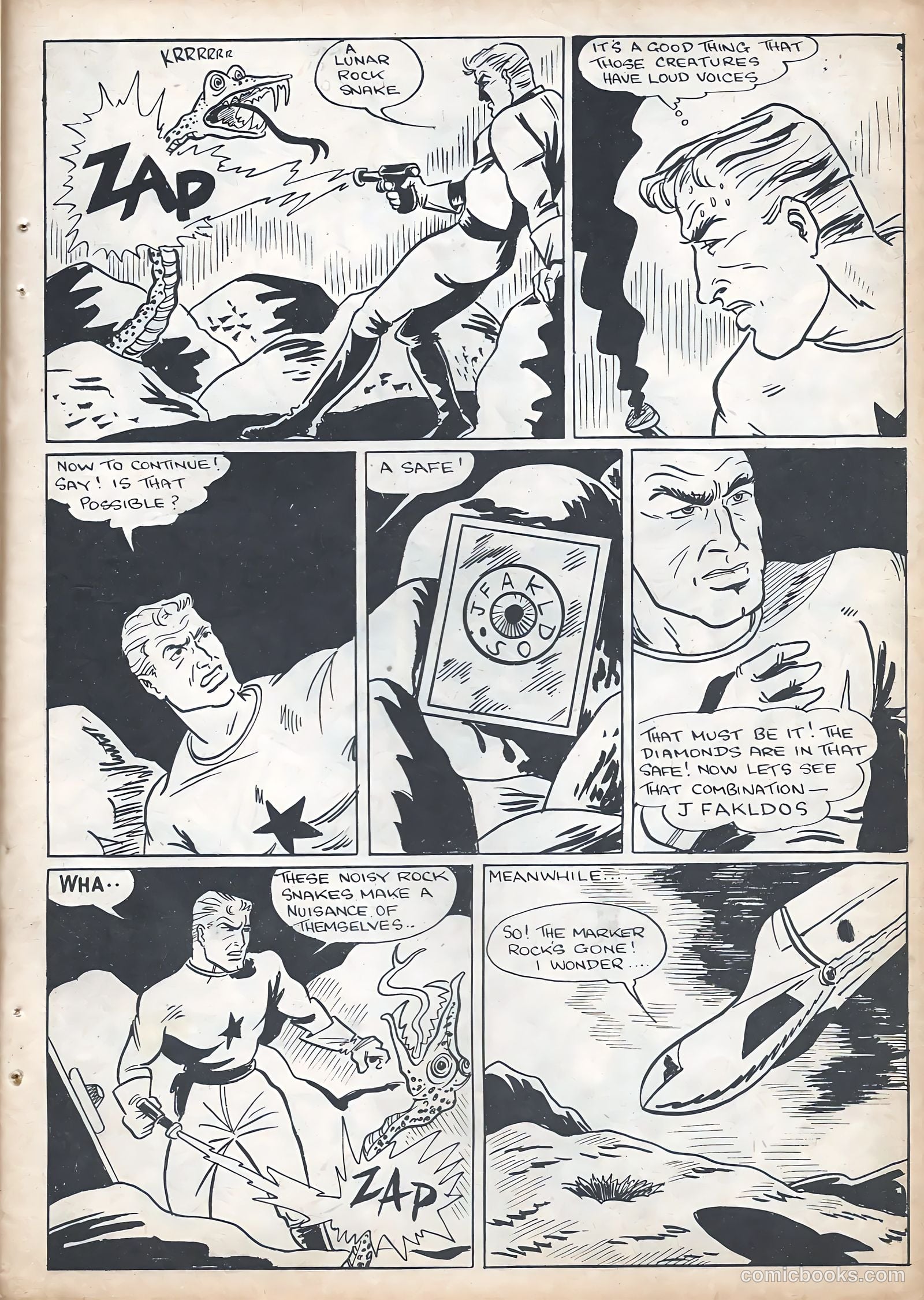 Space Comics #57 (1953) — page 19 of 28