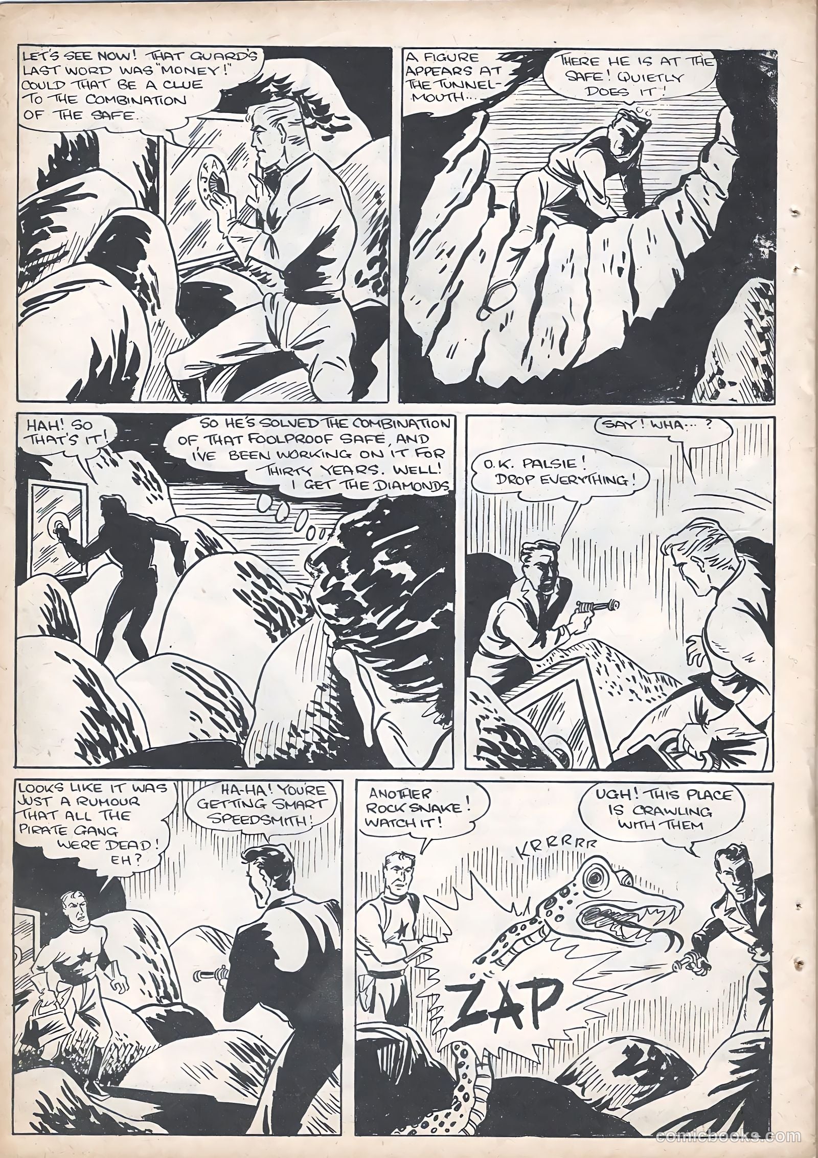 Space Comics #57 (1953) — page 20 of 28