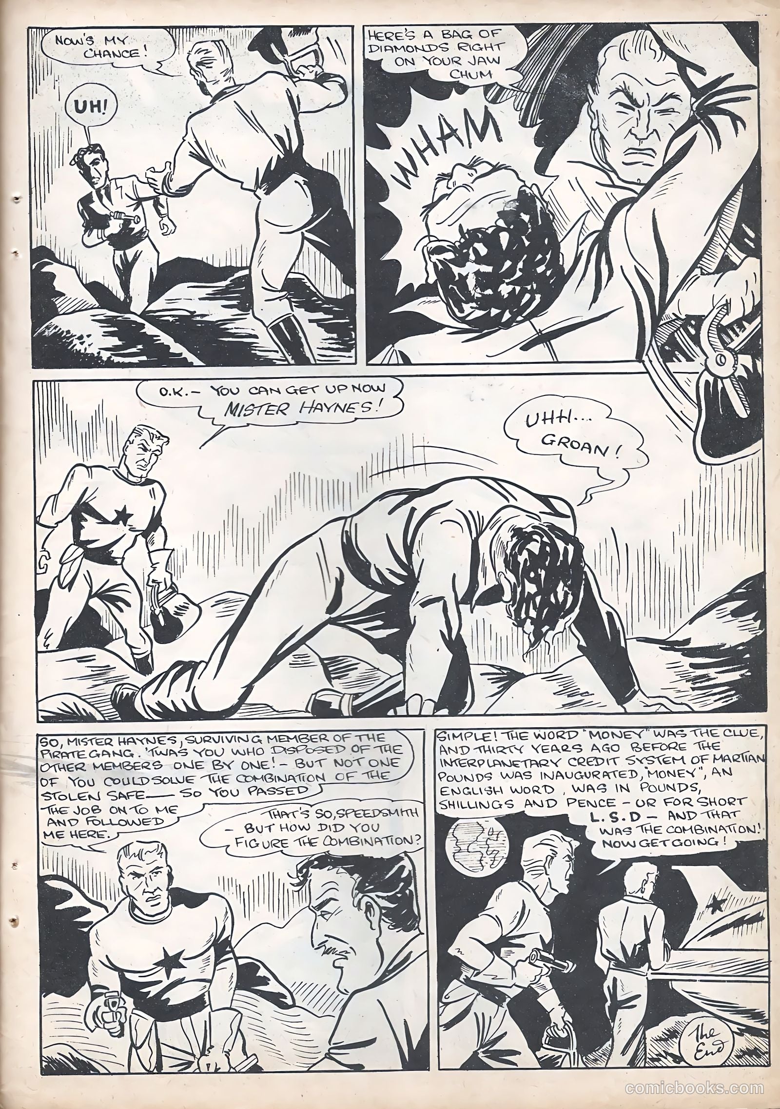 Space Comics #57 (1953) — page 21 of 28