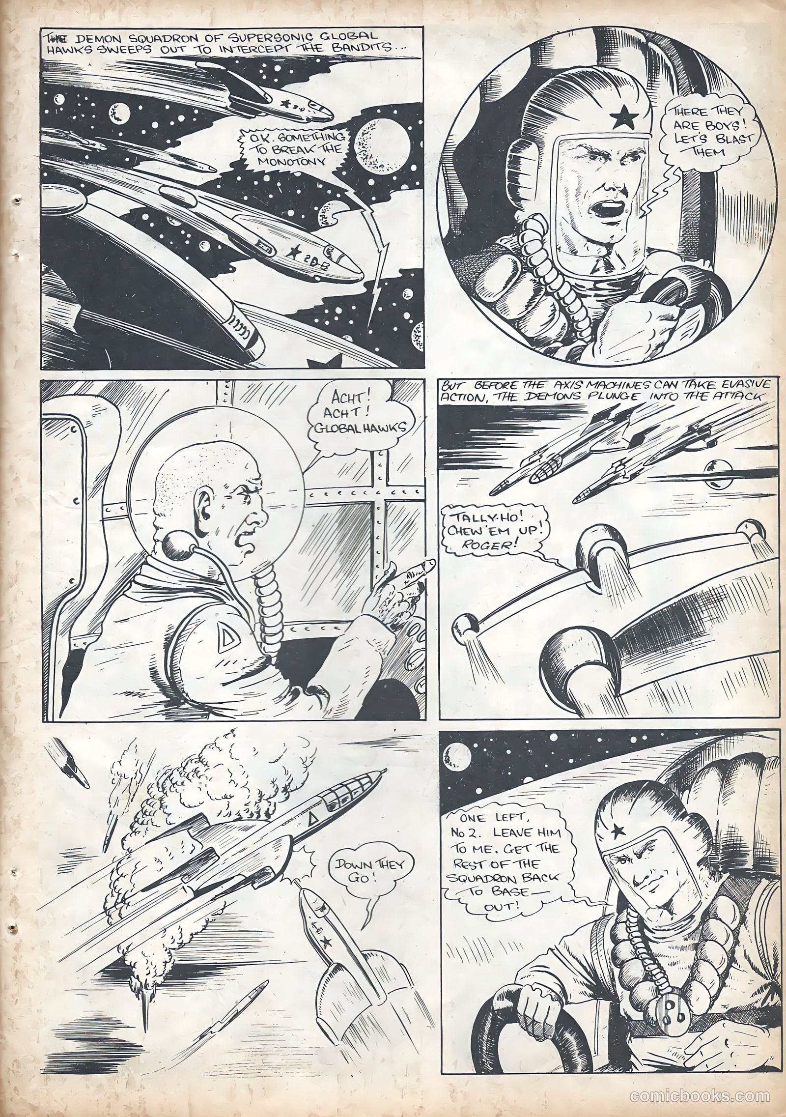 Space Comics #57 (1953) — page 23 of 28