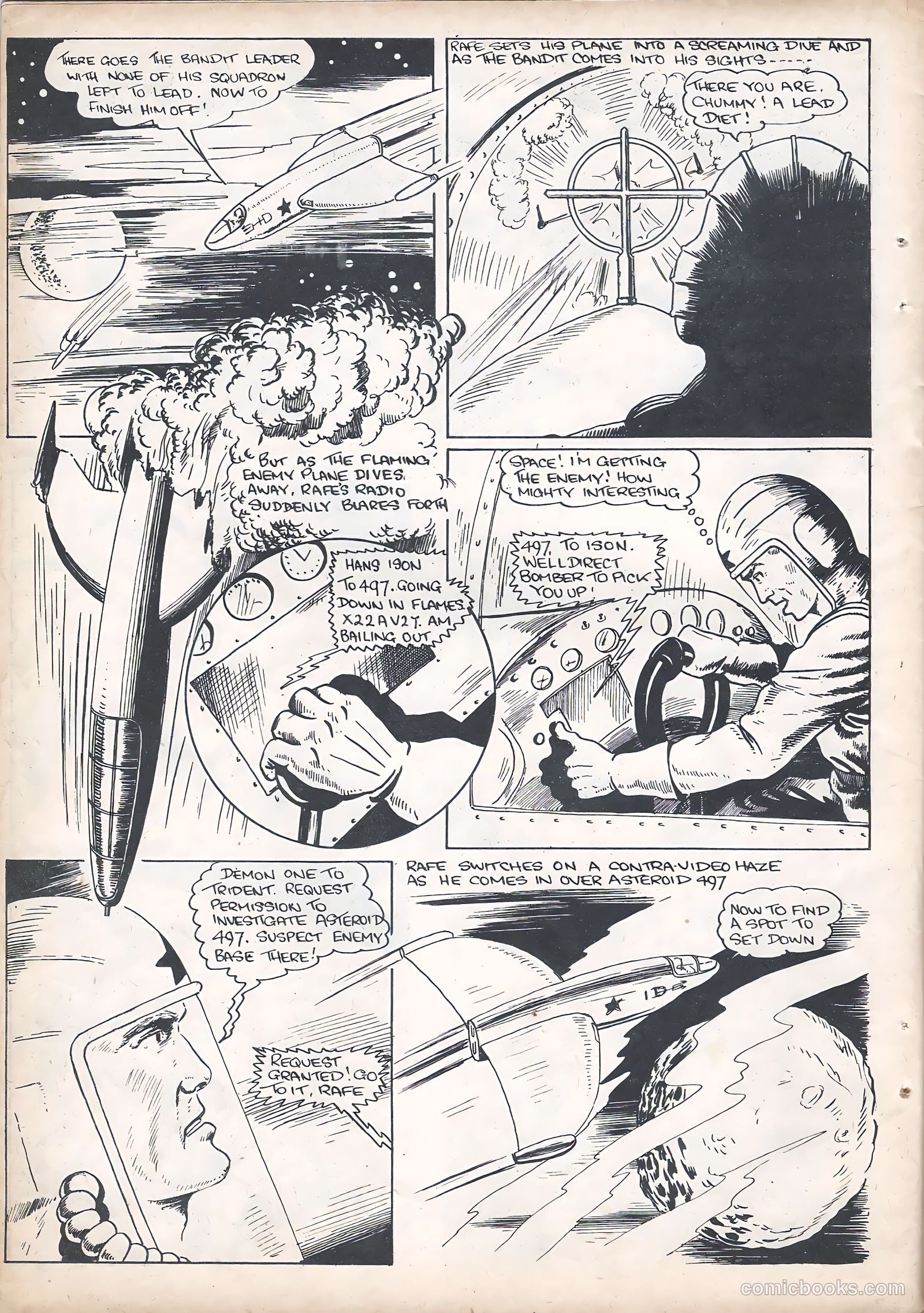 Space Comics #57 (1953) — page 24 of 28