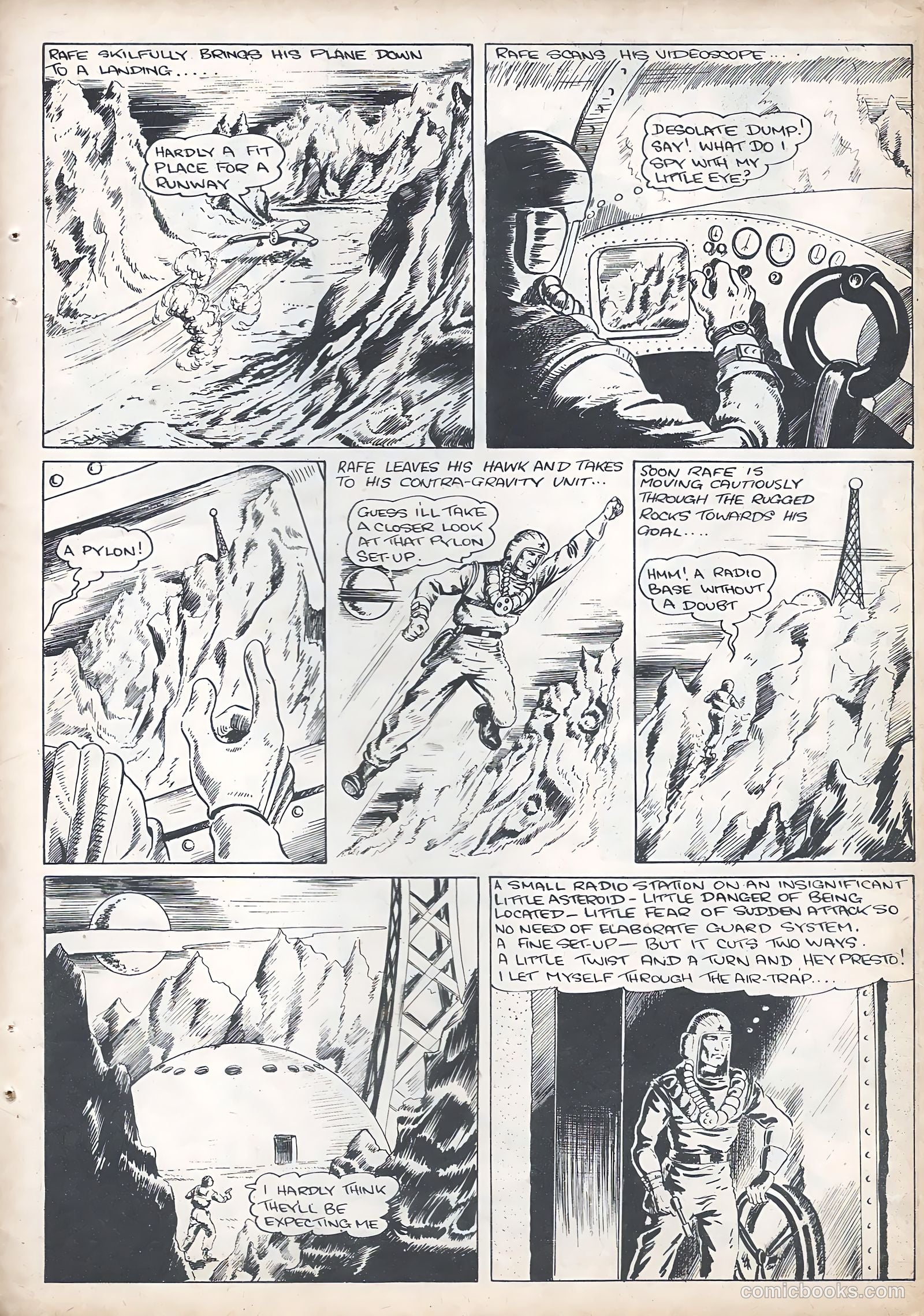 Space Comics #57 (1953) — page 25 of 28