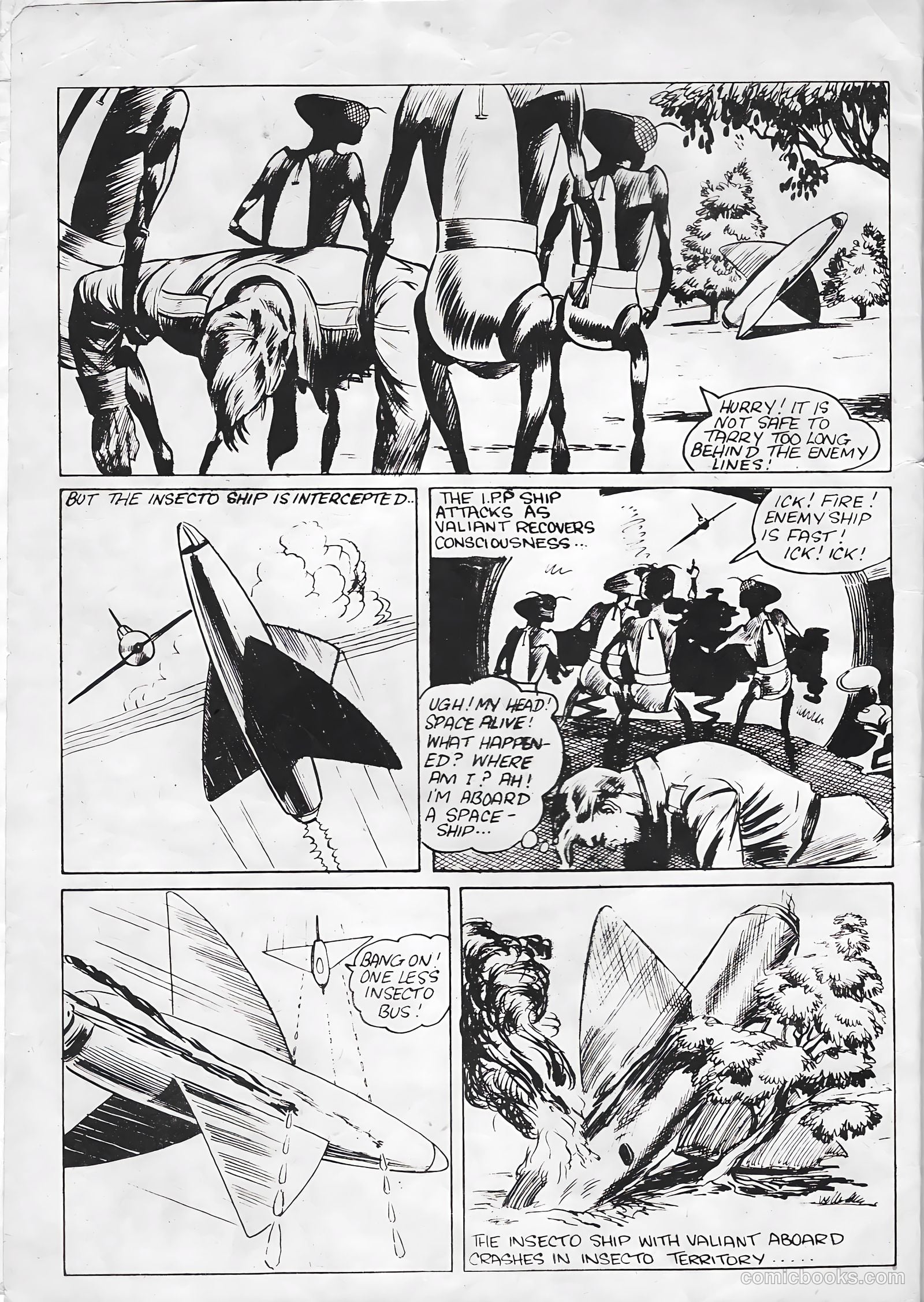 Space Comics #74 (1954) — page 4 of 28