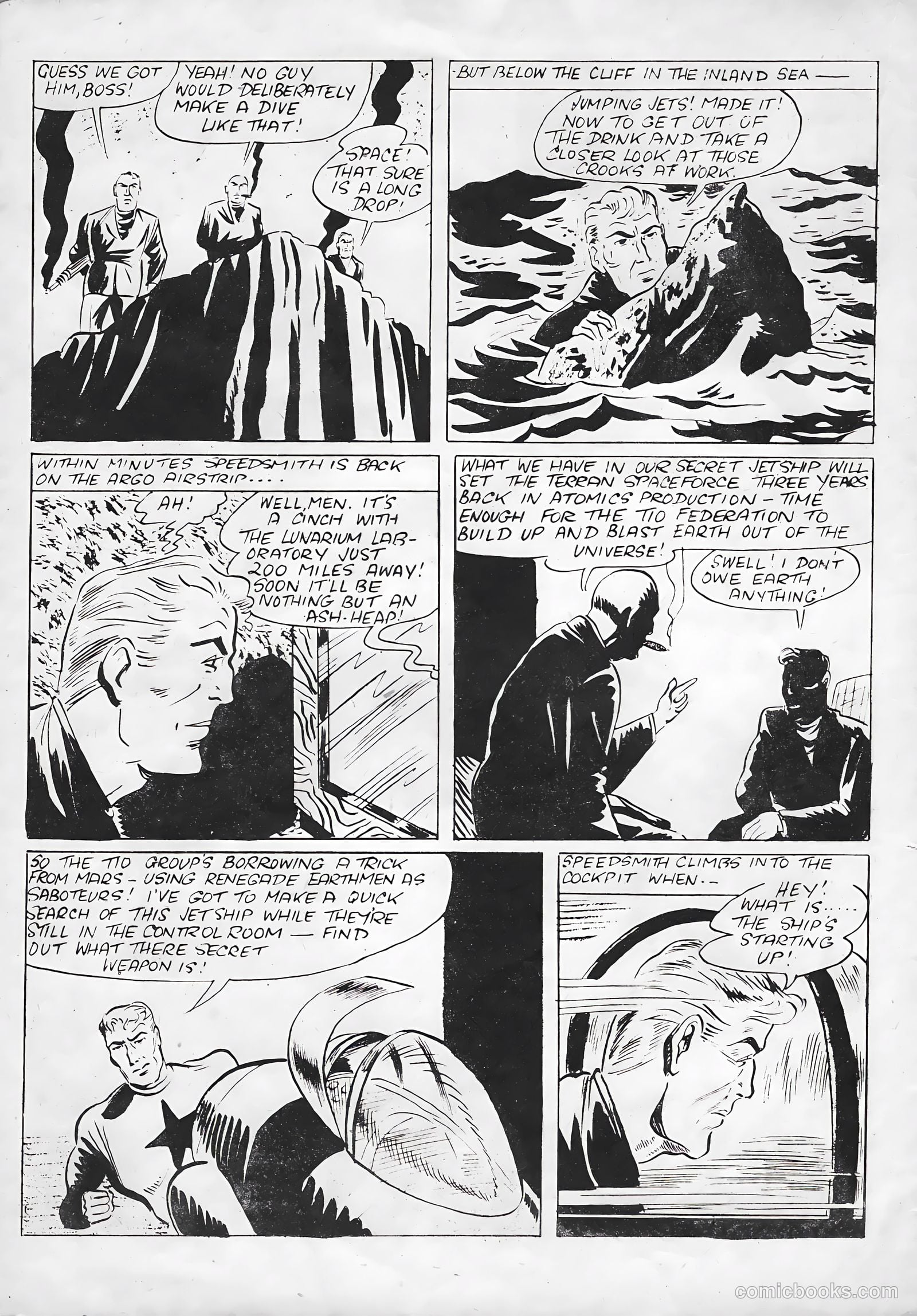 Space Comics #74 (1954) — page 16 of 28