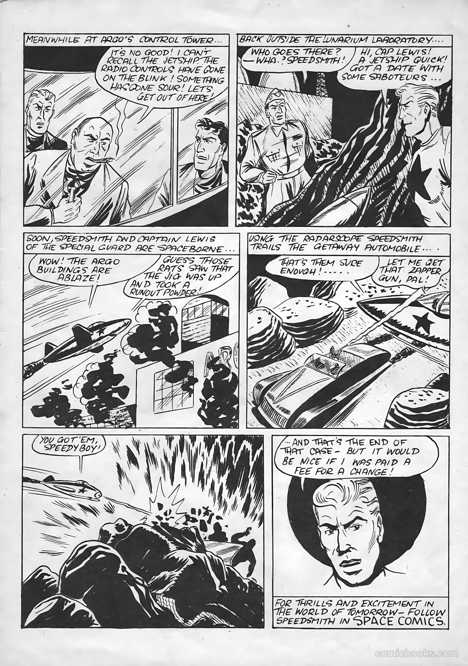 Space Comics #74 (1954) — page 18 of 28