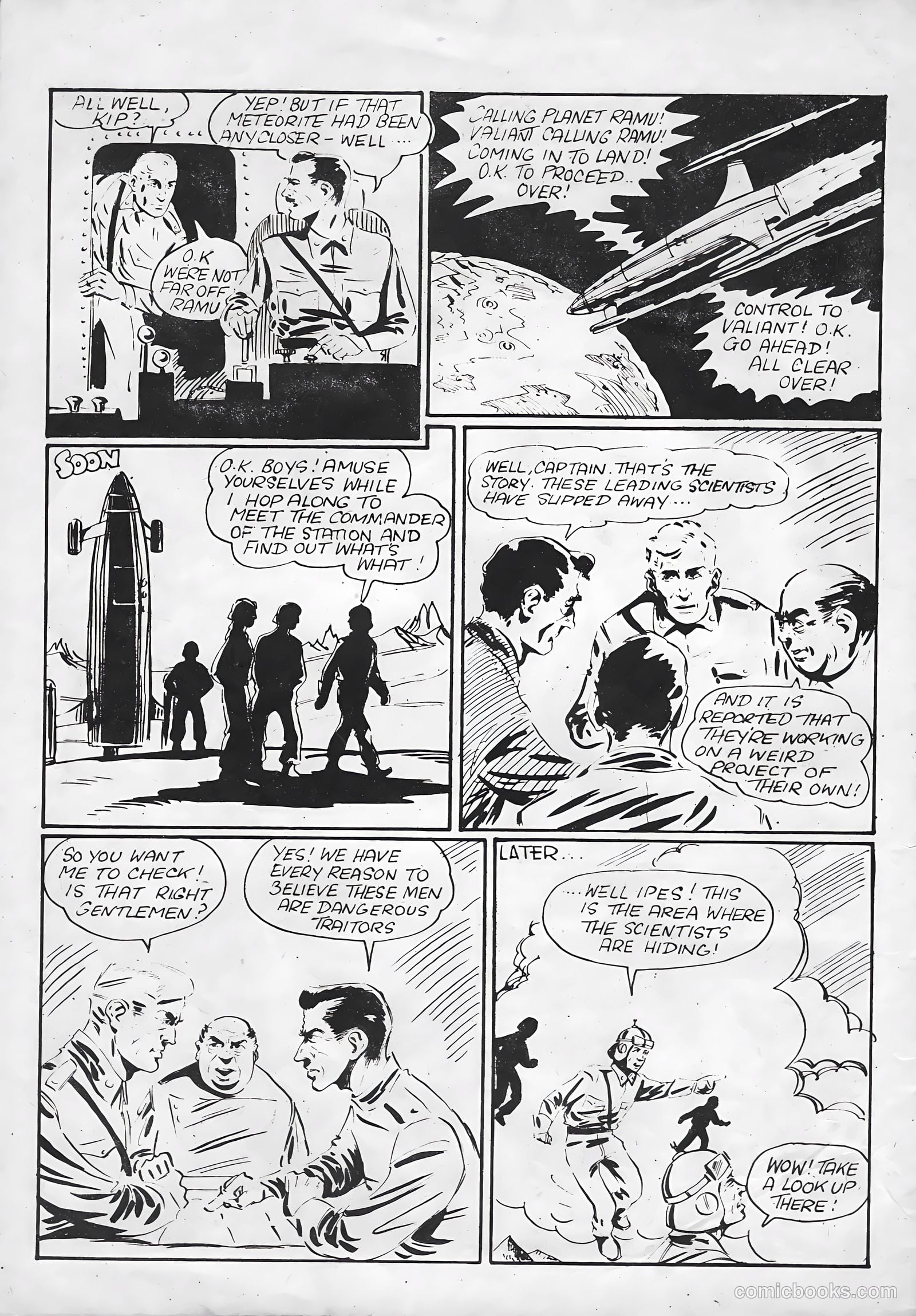 Space Comics #74 (1954) — page 20 of 28