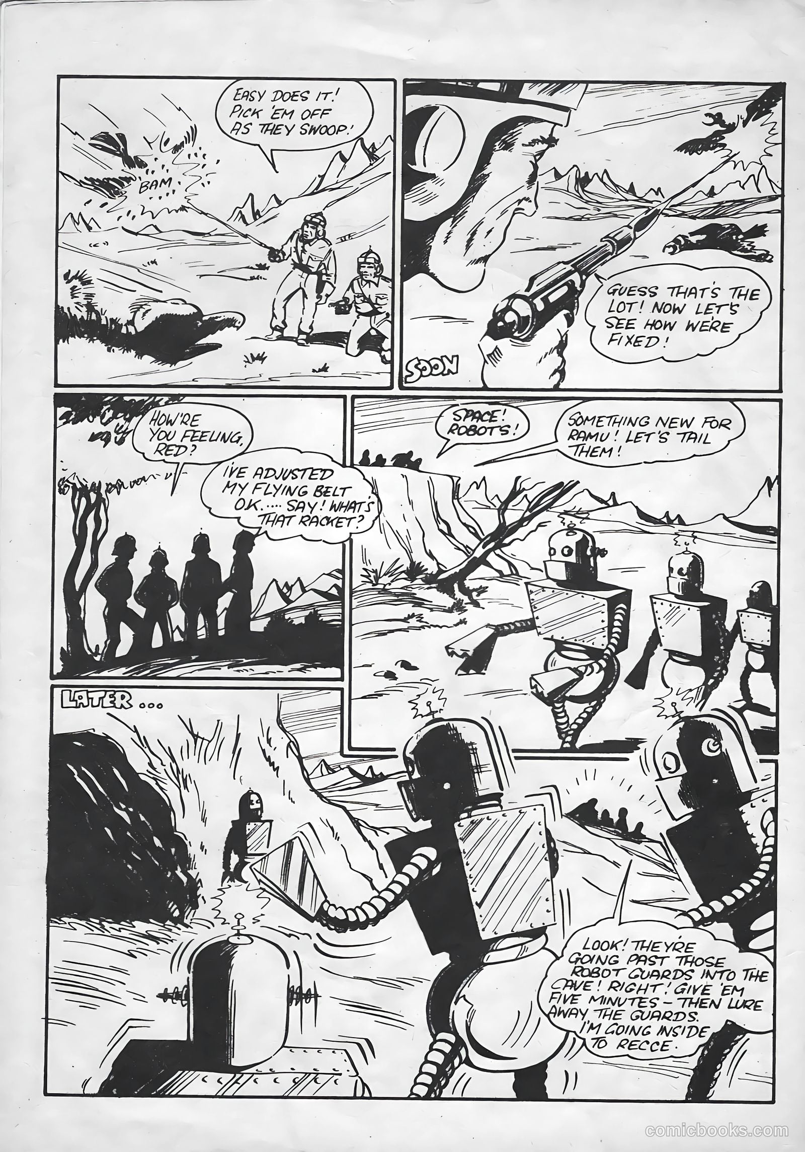 Space Comics #74 (1954) — page 22 of 28