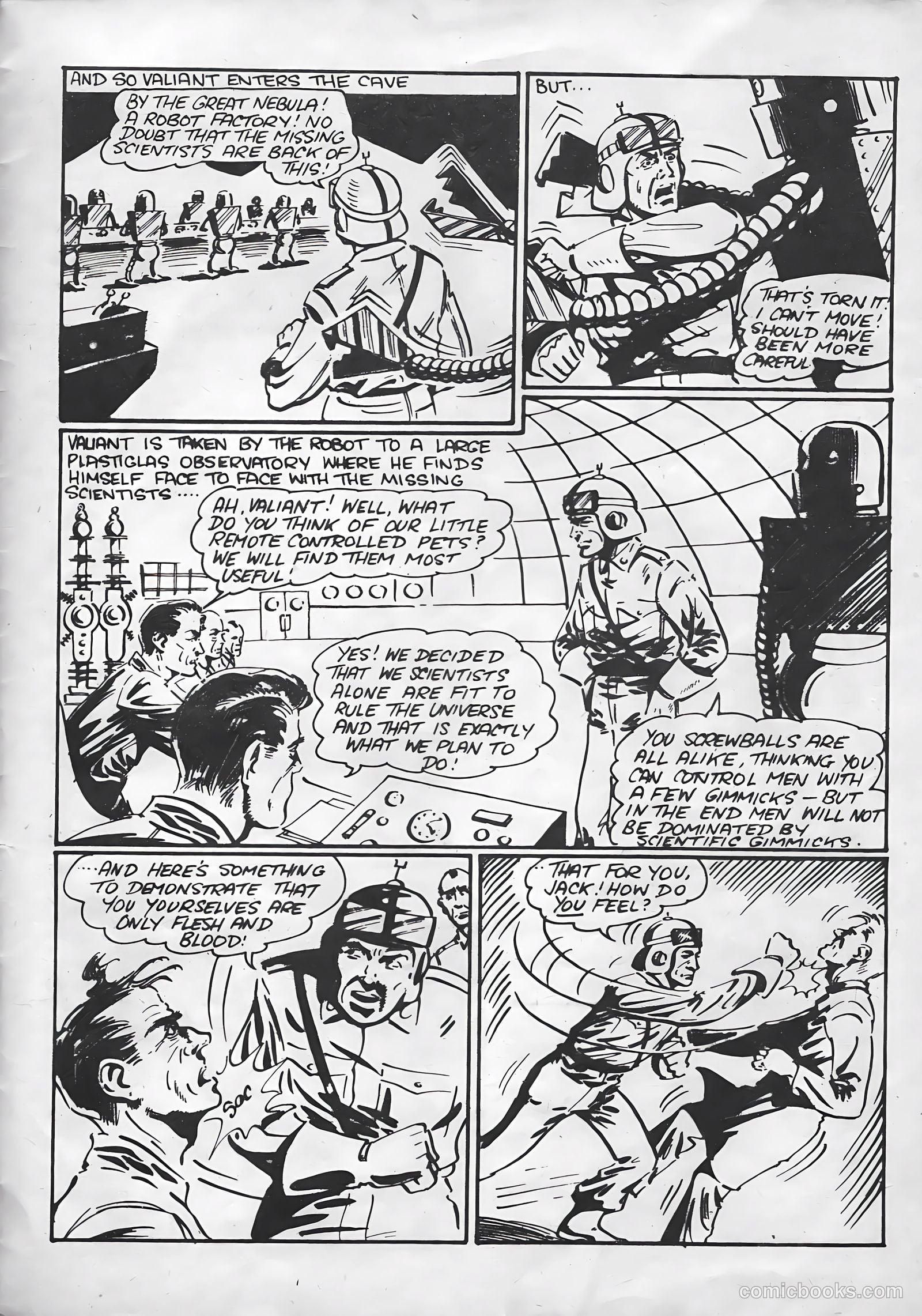 Space Comics #74 (1954) — page 23 of 28