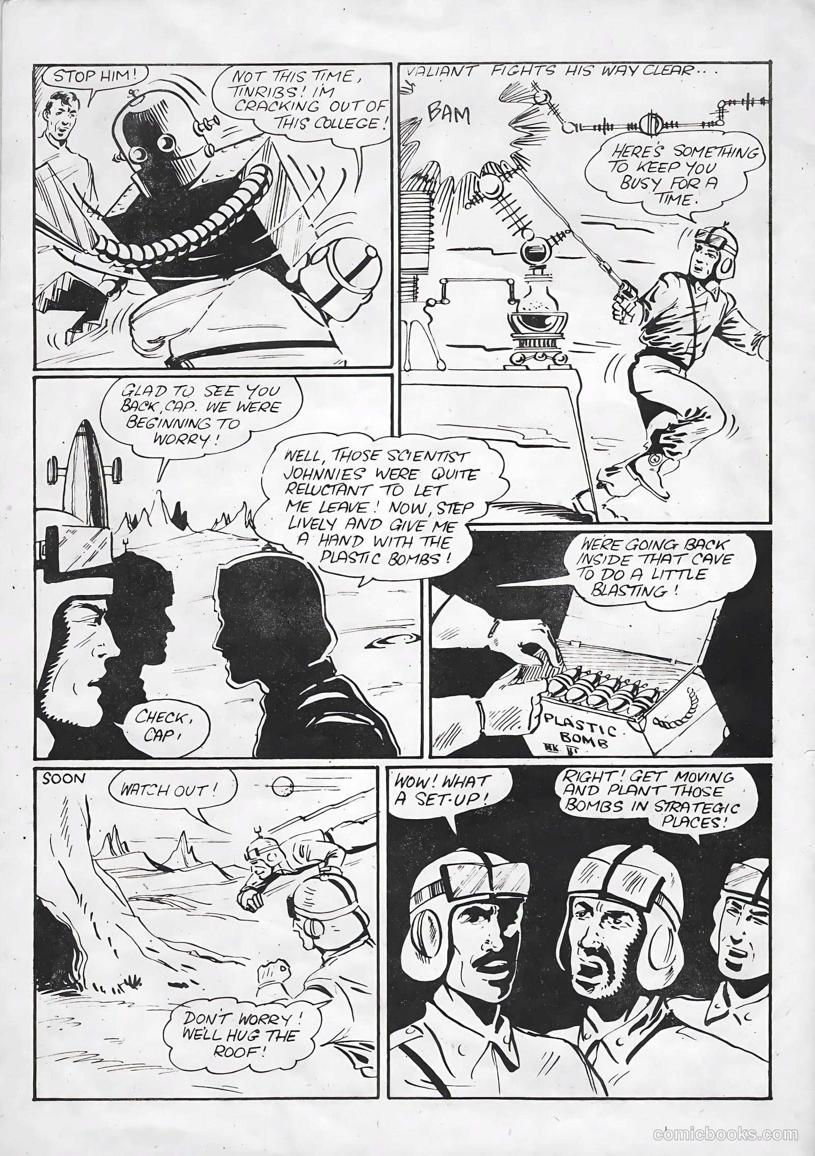 Space Comics #74 (1954) — page 24 of 28