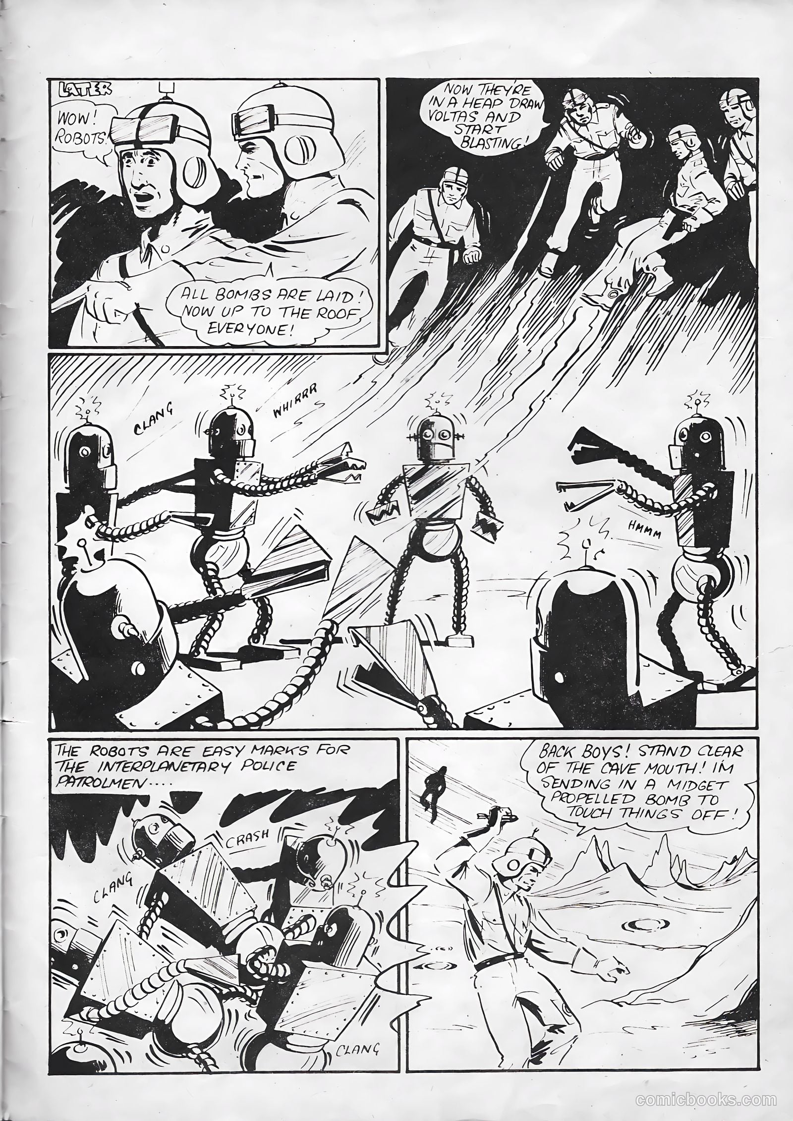 Space Comics #74 (1954) — page 25 of 28