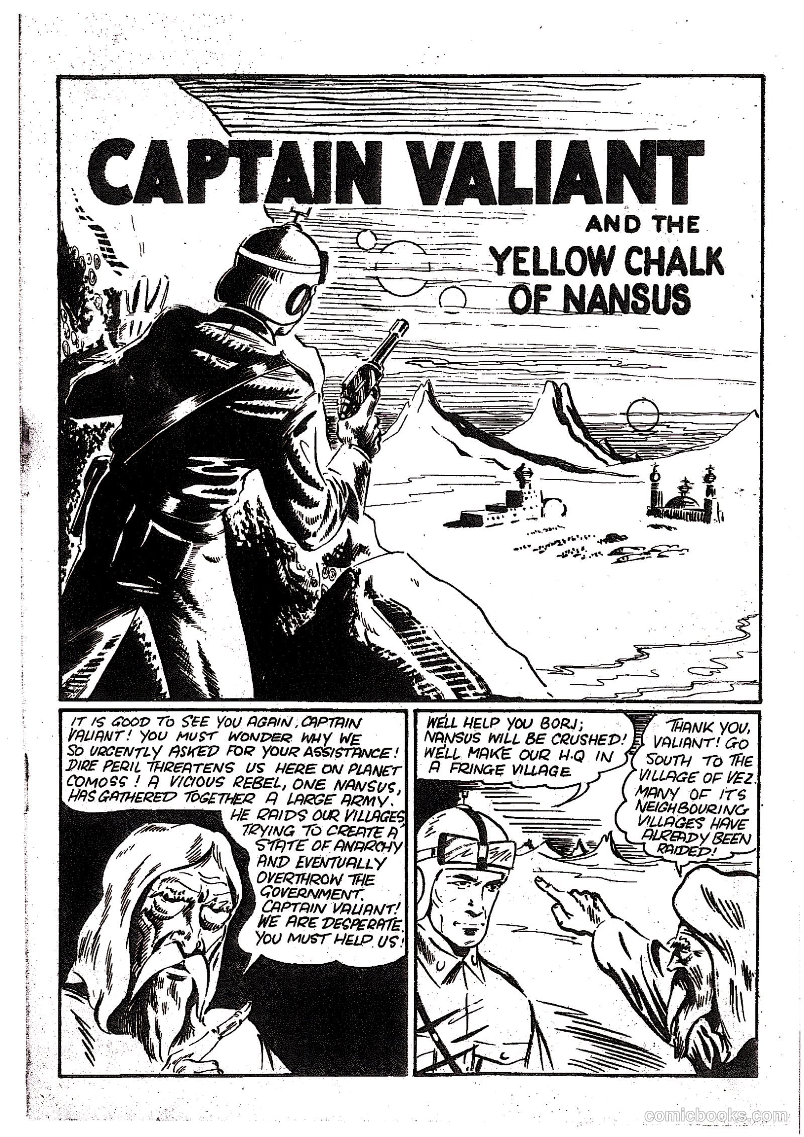Space Comics #75 (1954) — page 3 of 28