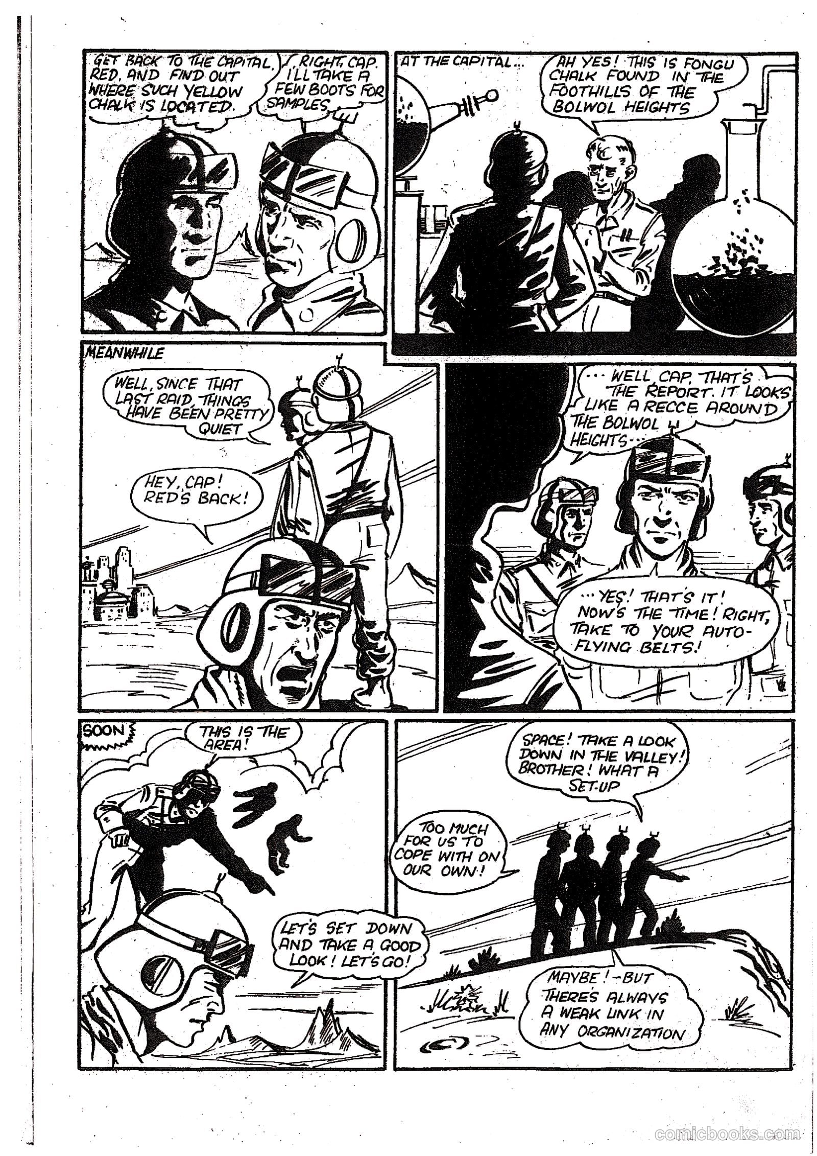 Space Comics #75 (1954) — page 6 of 28