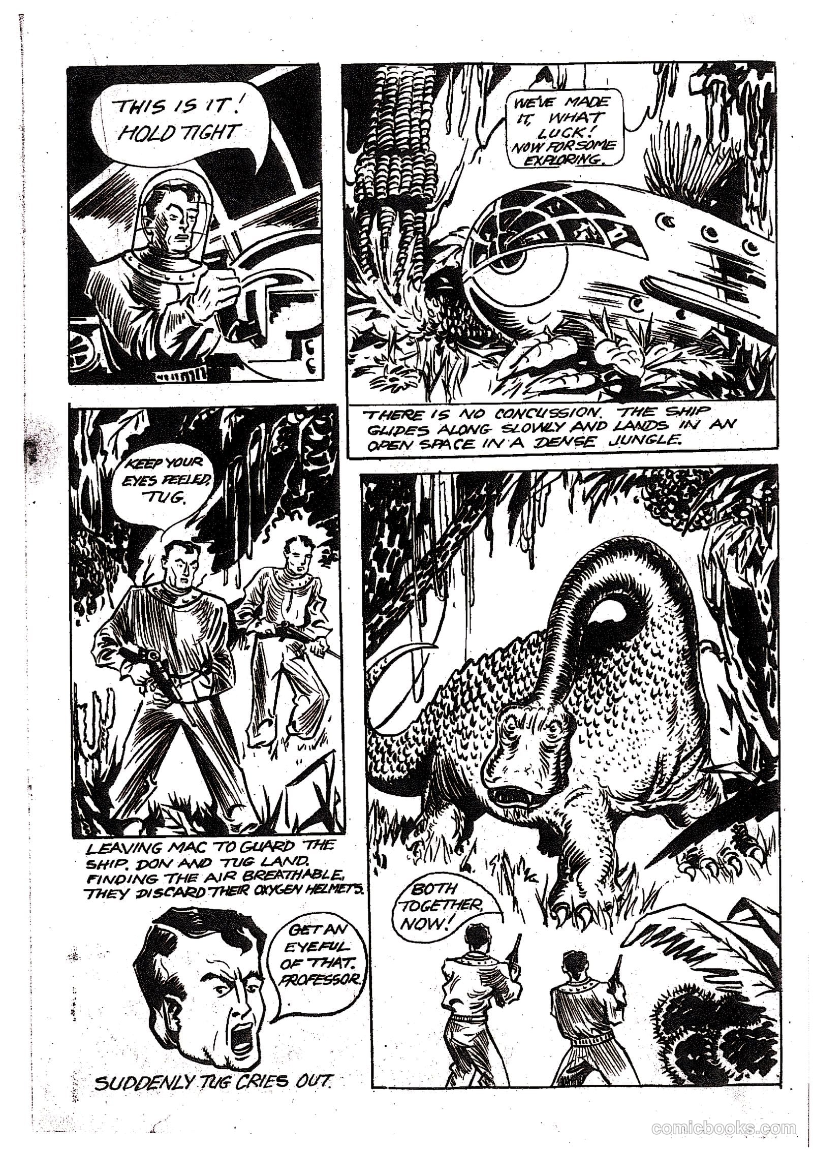 Space Comics #75 (1954) — page 15 of 28