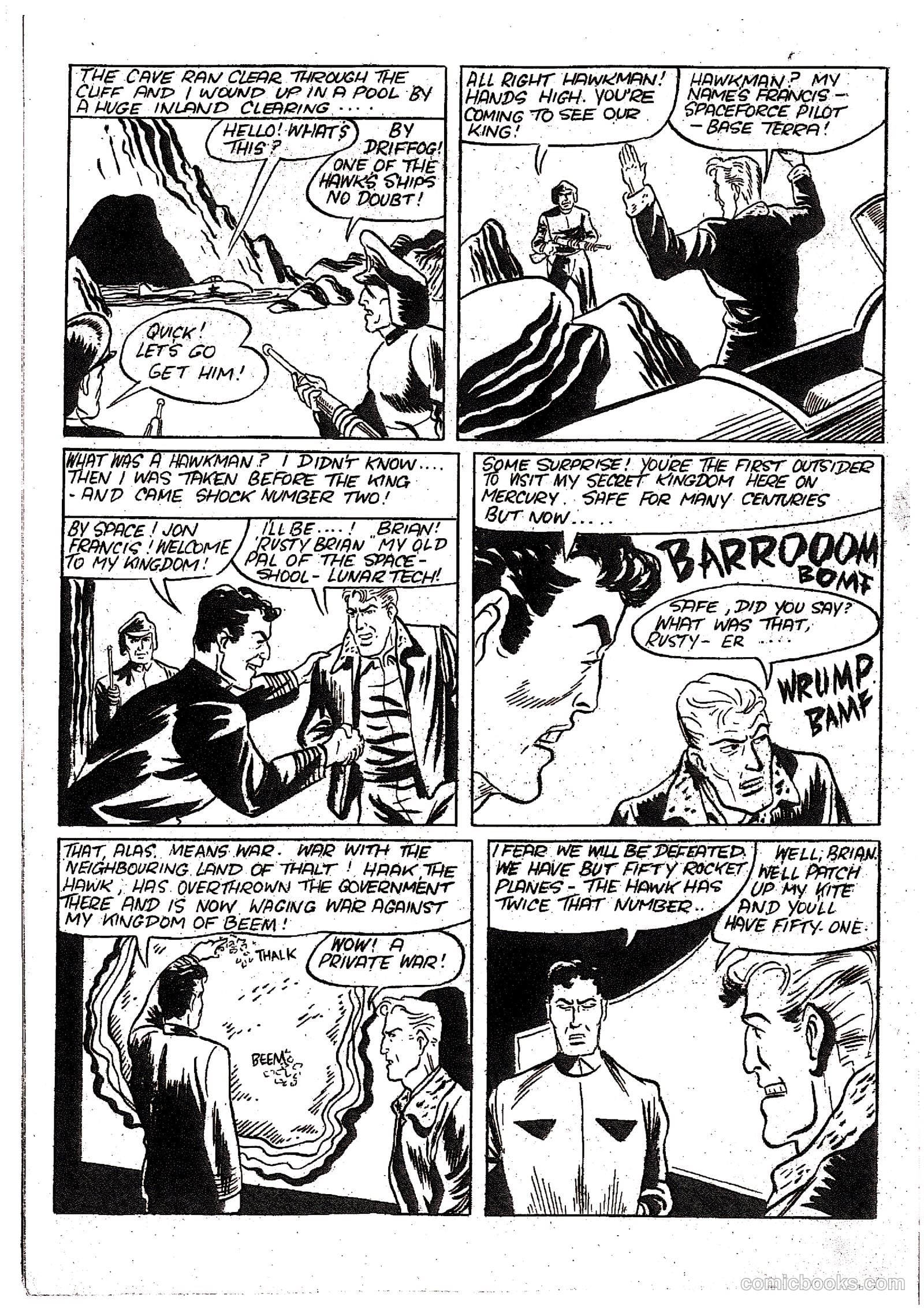 Space Comics #75 (1954) — page 22 of 28