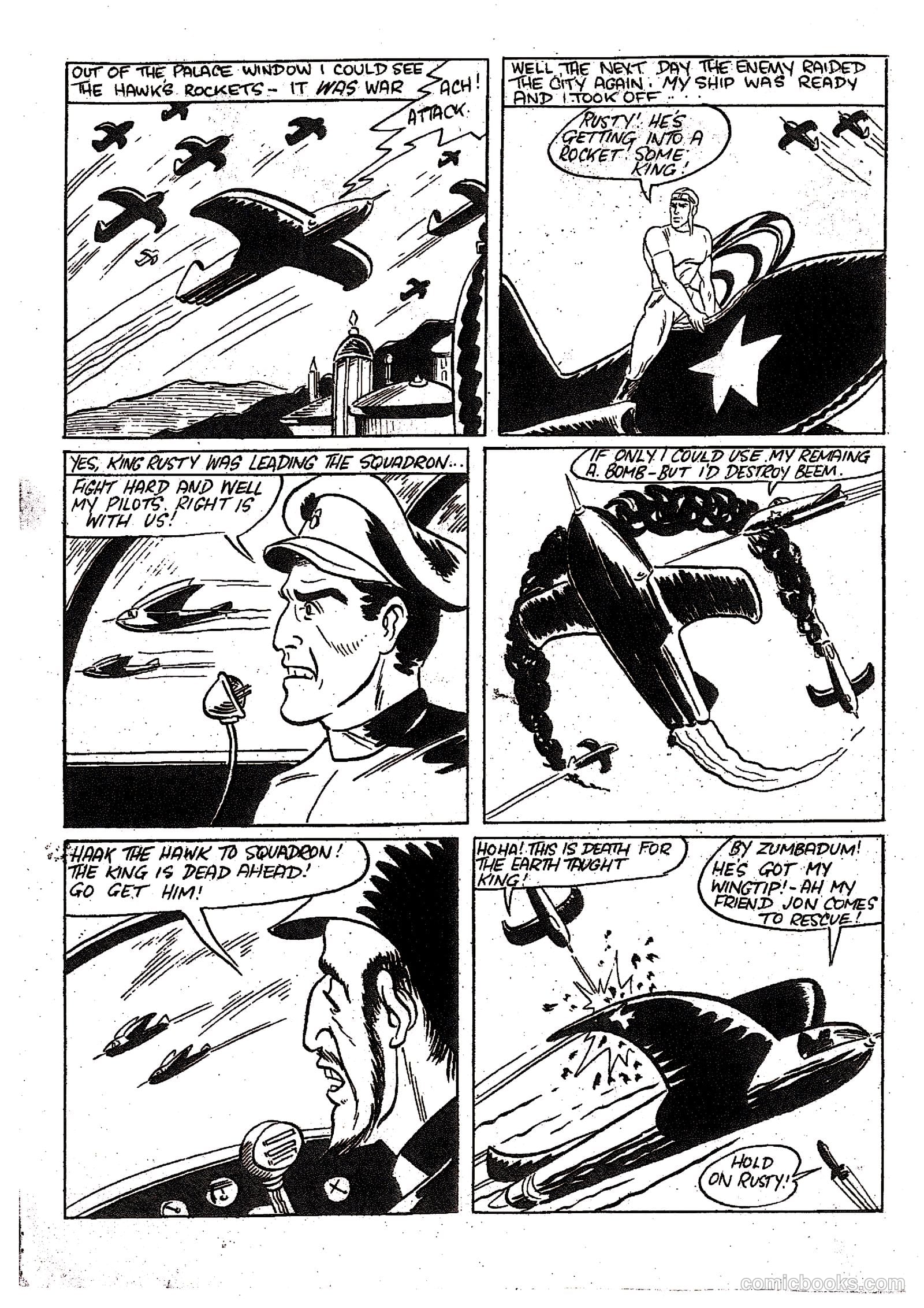 Space Comics #75 (1954) — page 23 of 28