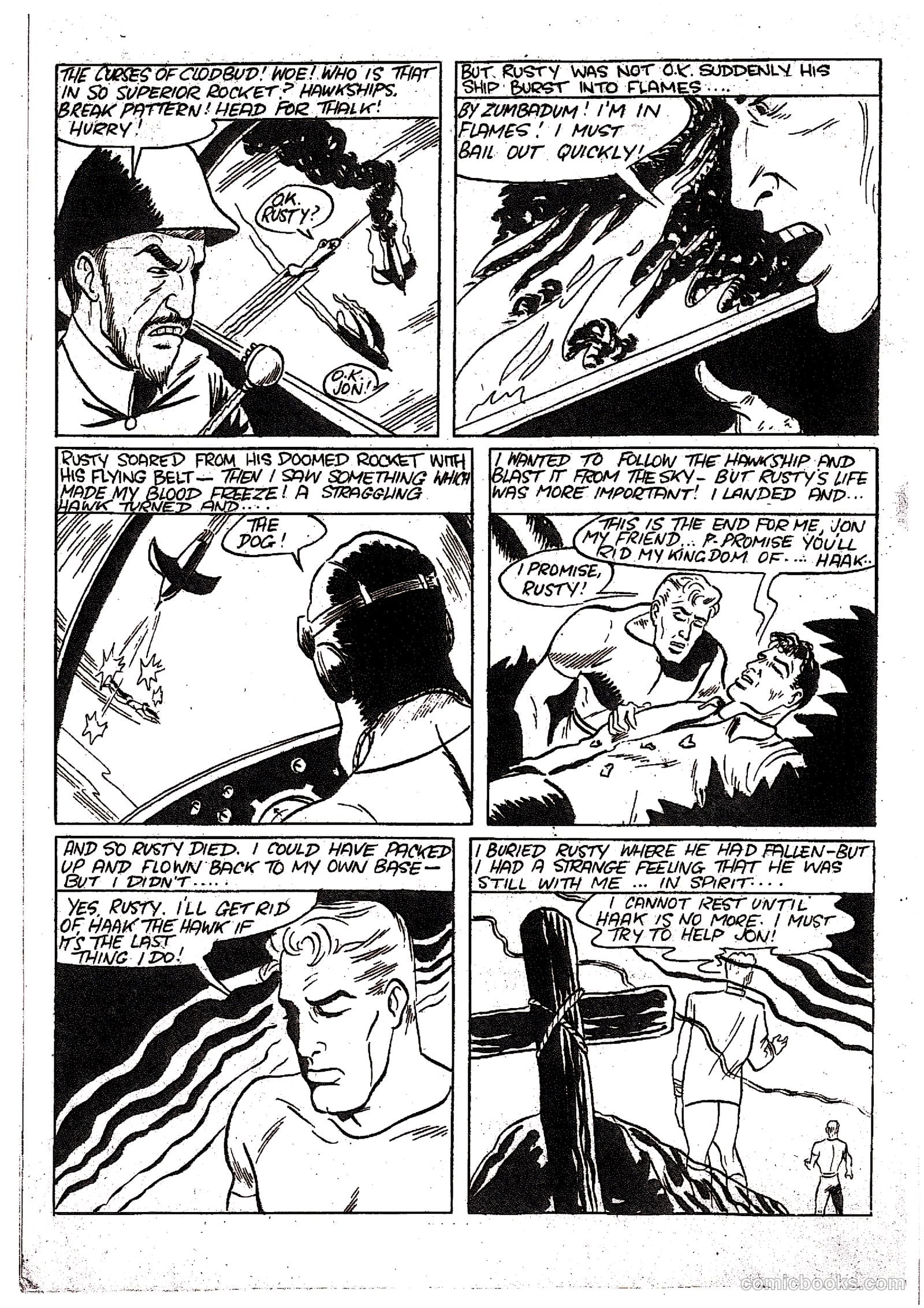 Space Comics #75 (1954) — page 24 of 28
