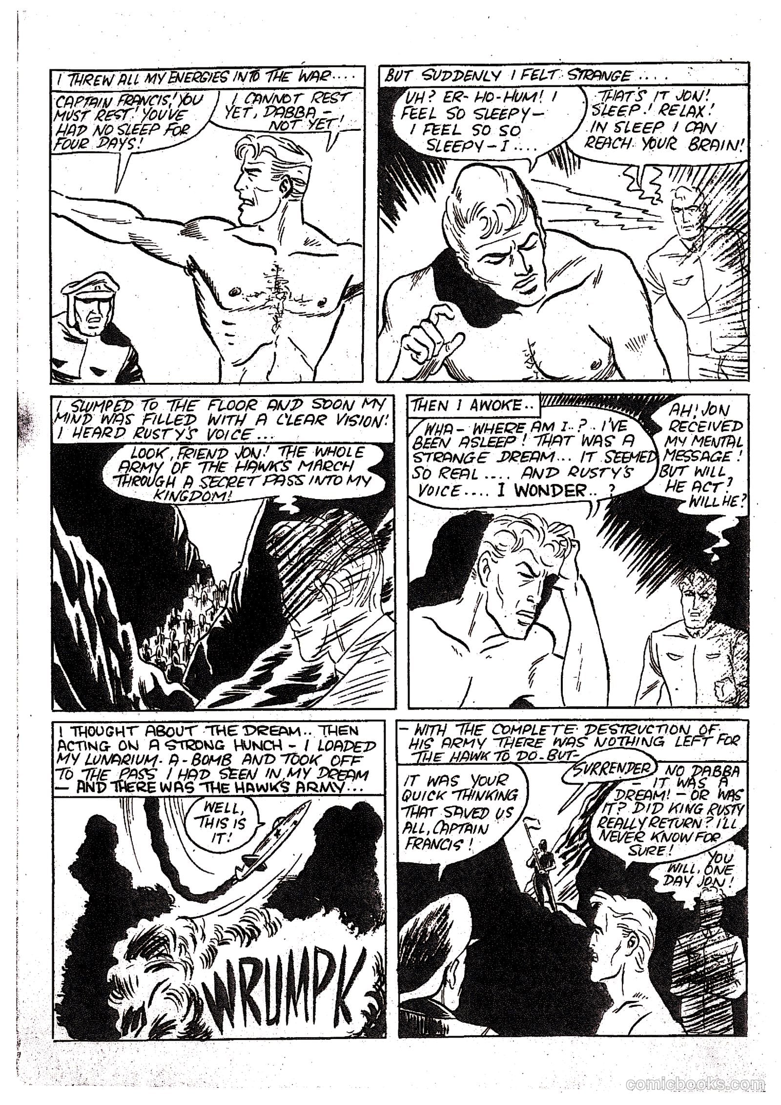 Space Comics #75 (1954) — page 25 of 28