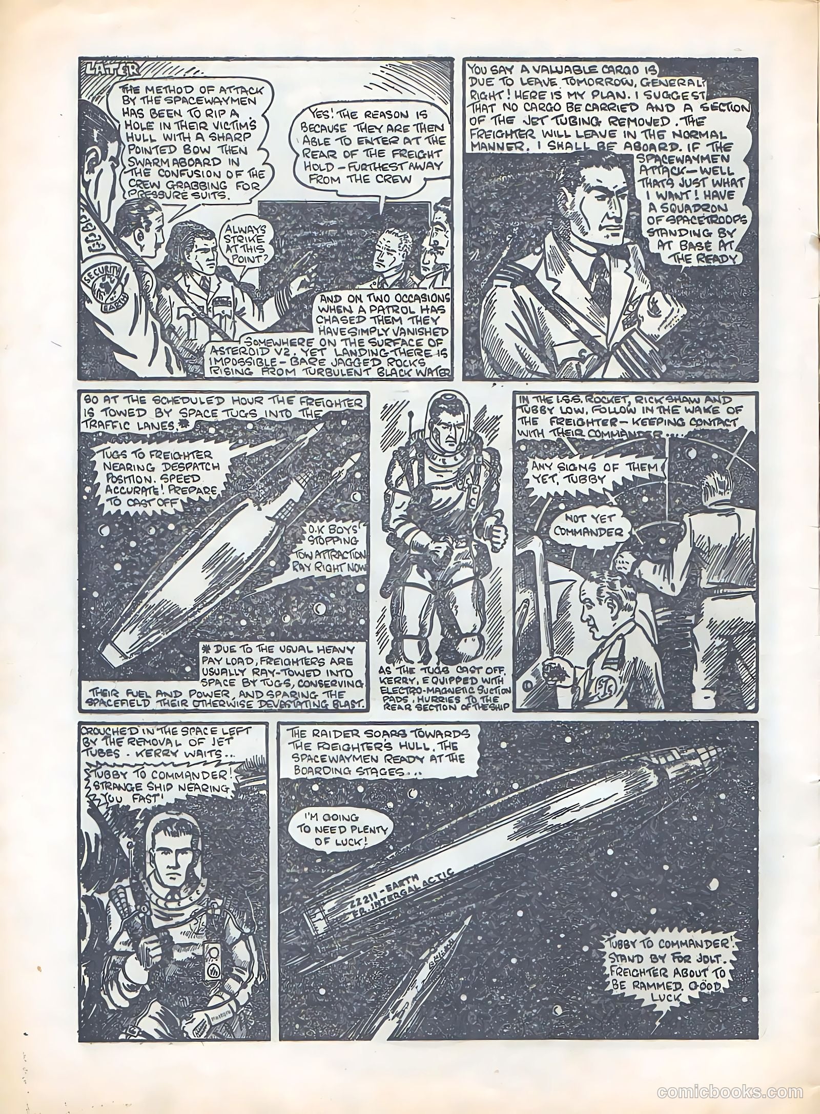 Space Commander Kerry #51 (1953) — page 4 of 28