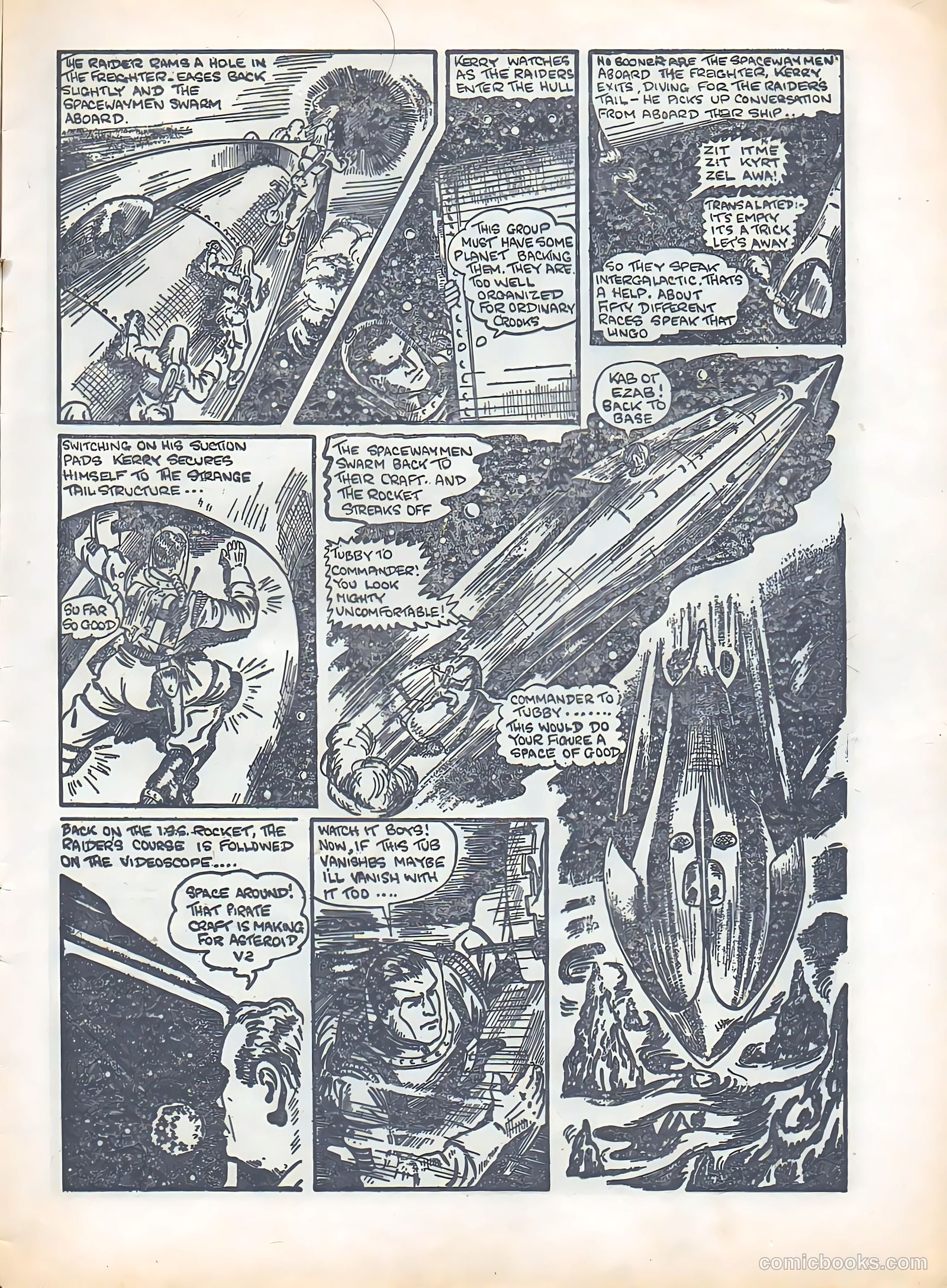 Space Commander Kerry #51 (1953) — page 5 of 28