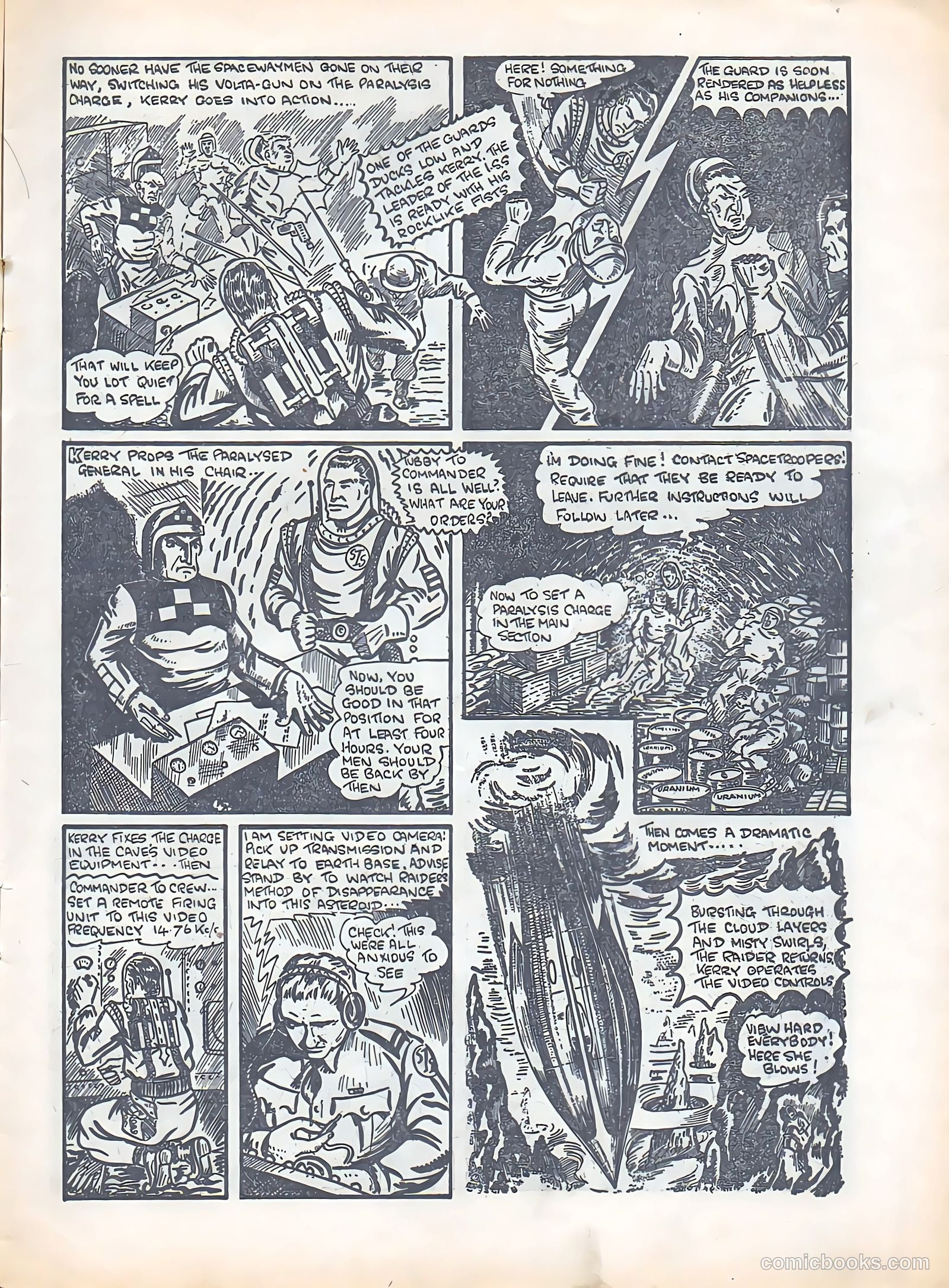Space Commander Kerry #51 (1953) — page 7 of 28