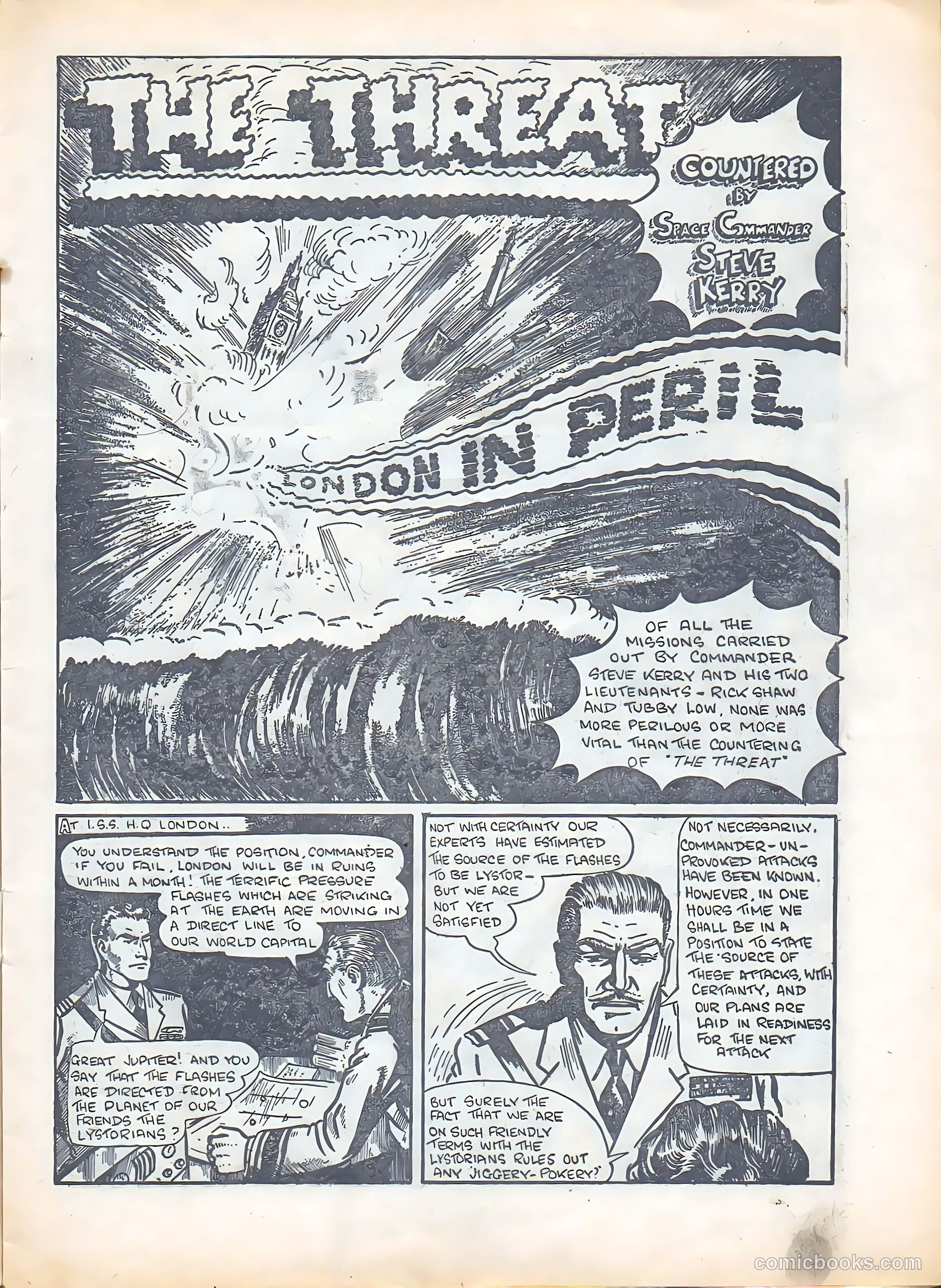 Space Commander Kerry #51 (1953) — page 9 of 28