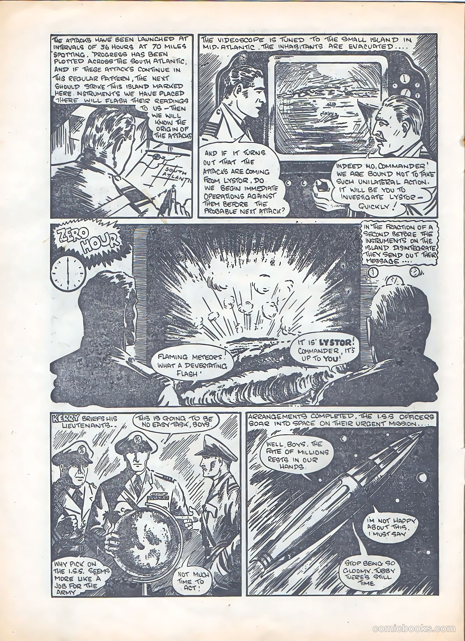 Space Commander Kerry #51 (1953) — page 10 of 28