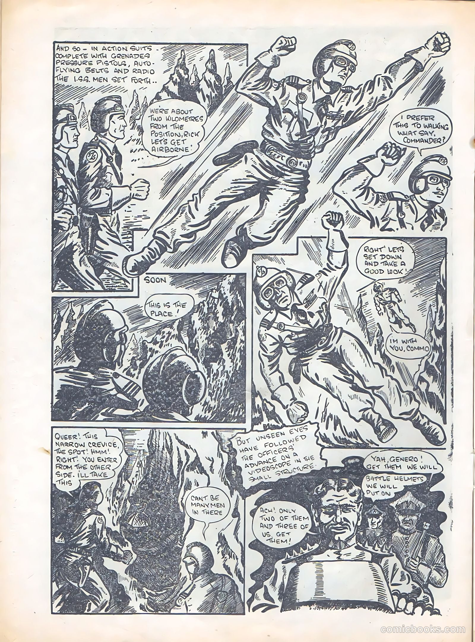 Space Commander Kerry #51 (1953) — page 12 of 28