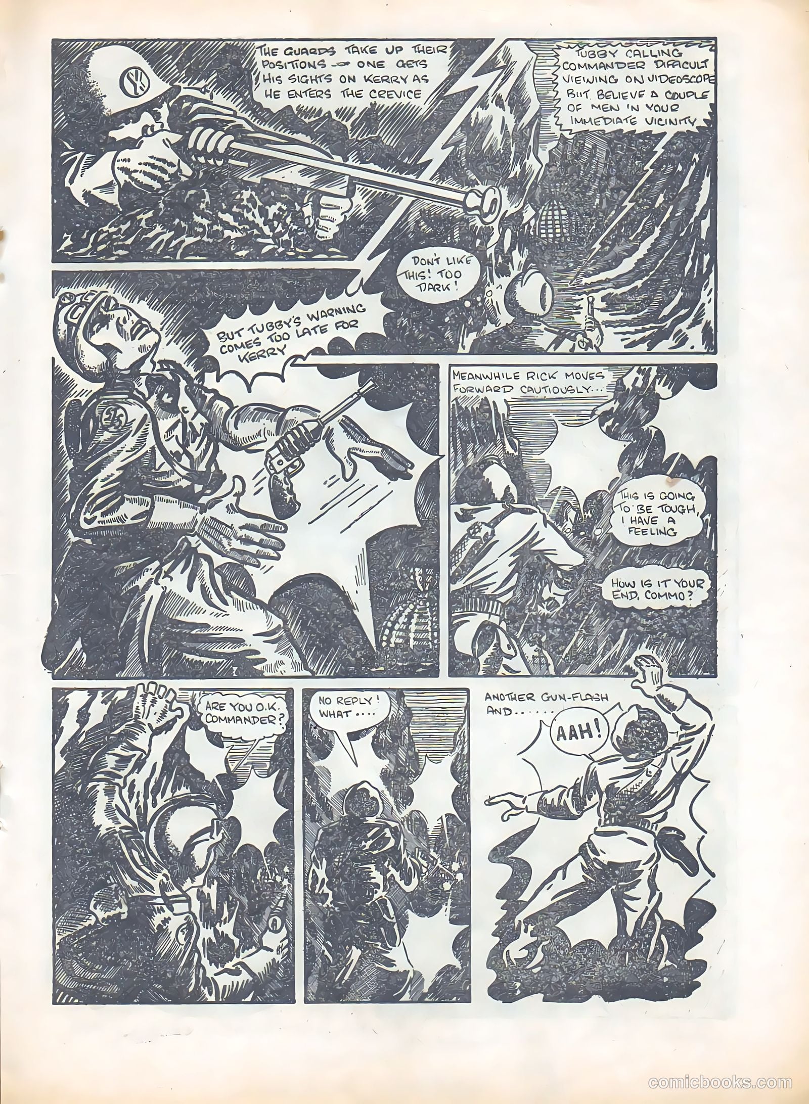 Space Commander Kerry #51 (1953) — page 13 of 28