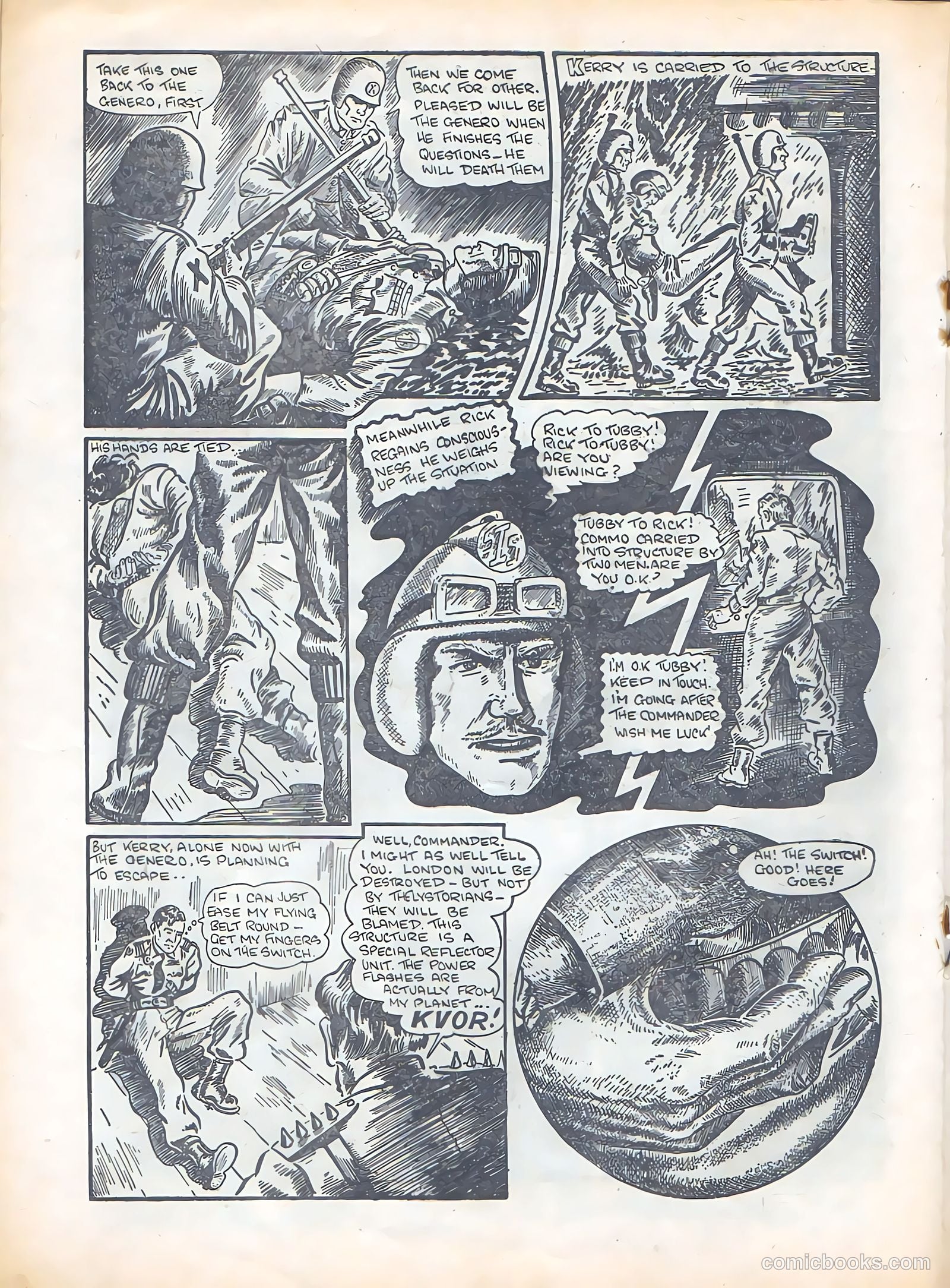 Space Commander Kerry #51 (1953) — page 14 of 28