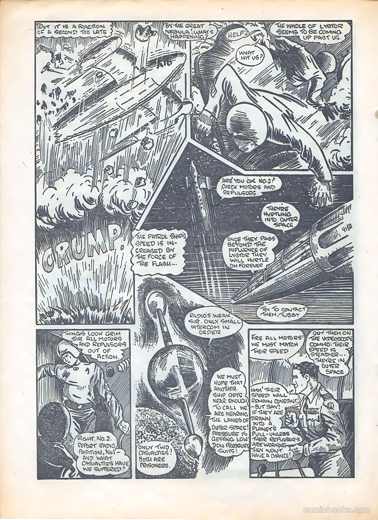 Space Commander Kerry #51 (1953) — page 18 of 28