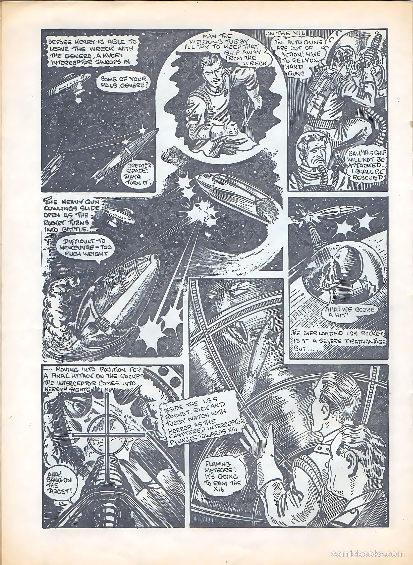 Space Commander Kerry #51 (1953) — page 20 of 28