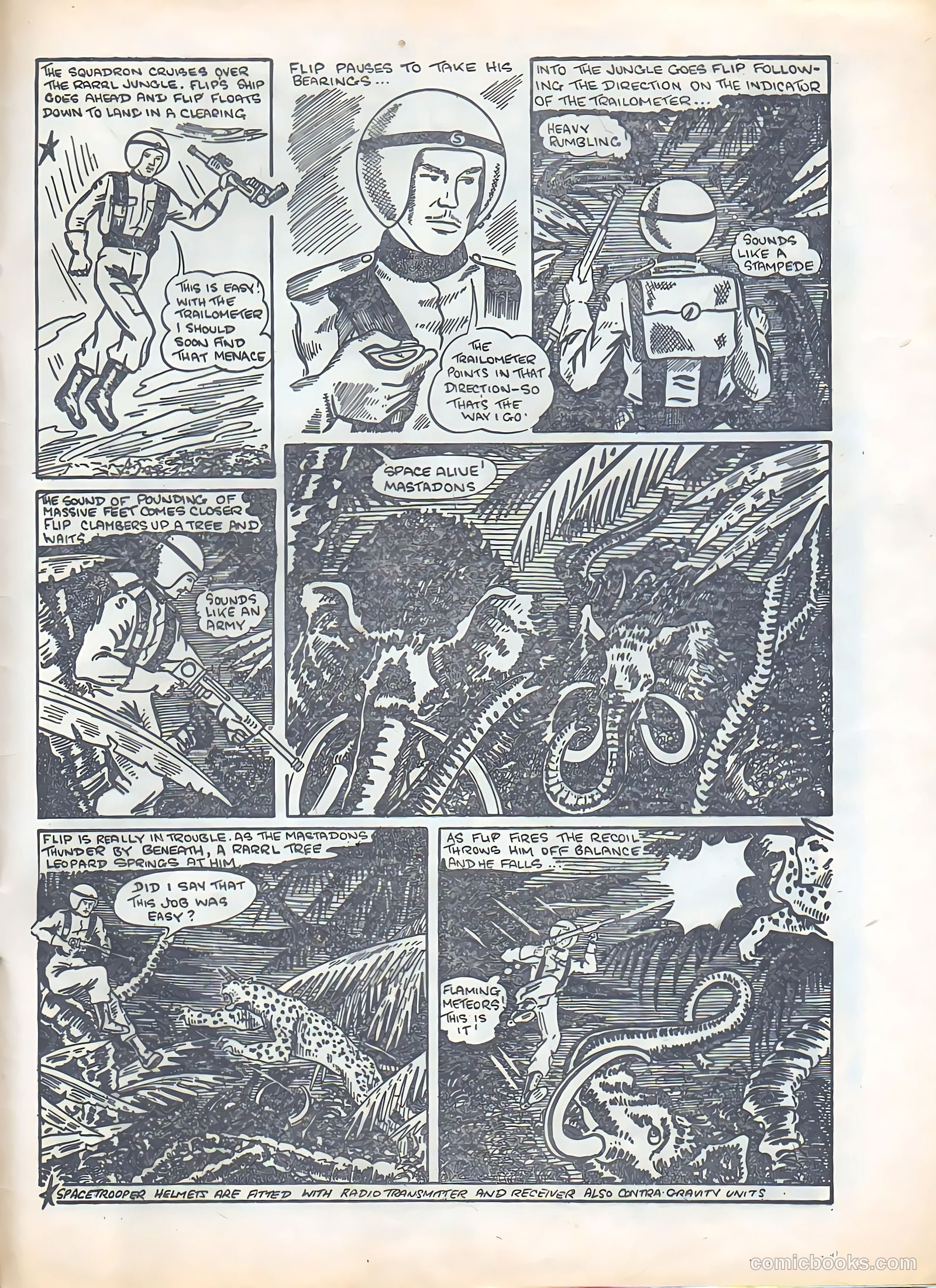 Space Commander Kerry #51 (1953) — page 25 of 28
