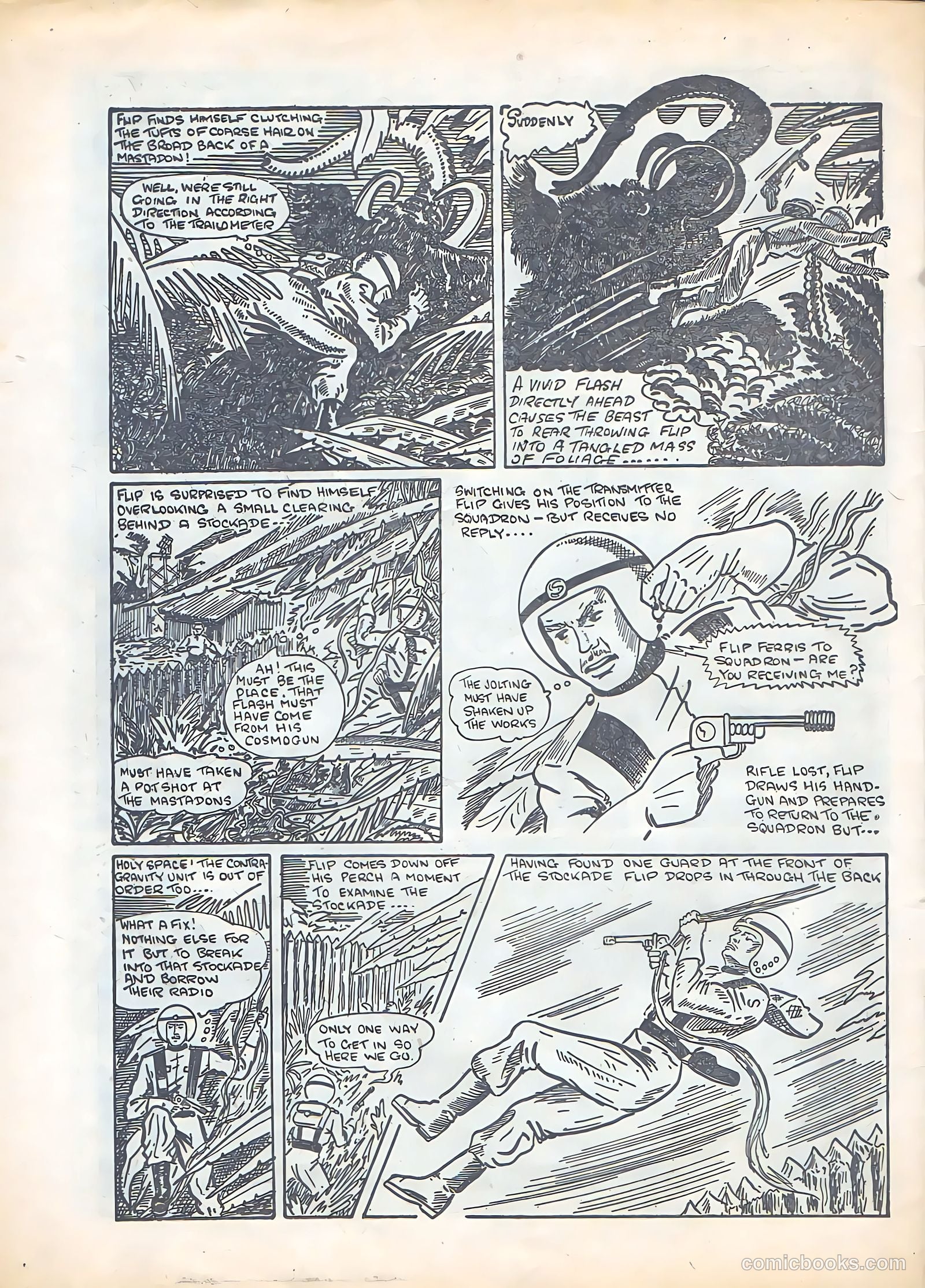 Space Commander Kerry #51 (1953) — page 26 of 28