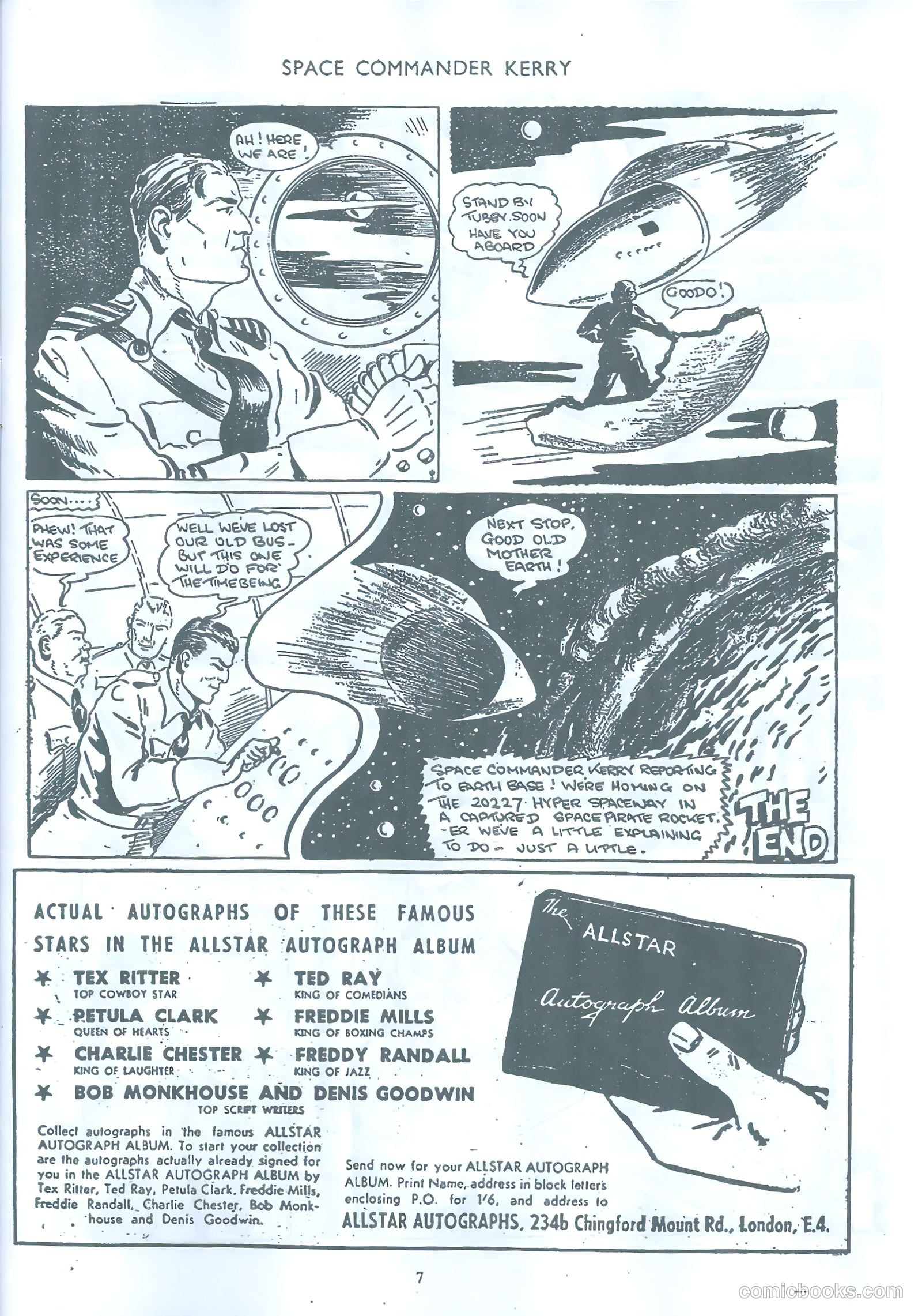Space Commander Kerry #53 (1953) — page 7 of 28
