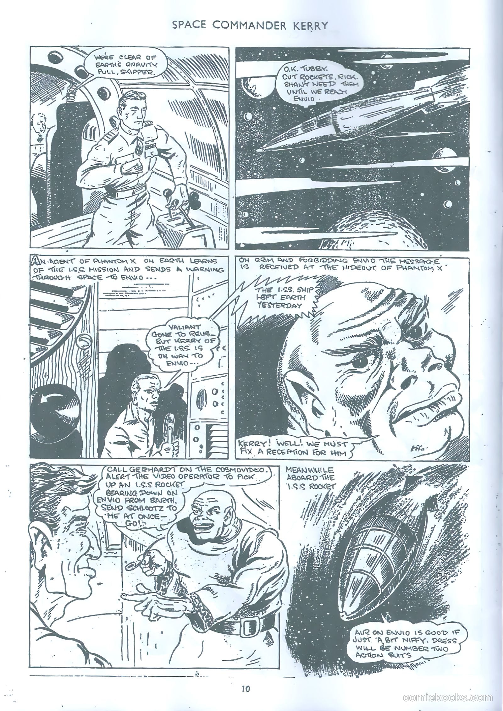 Space Commander Kerry #53 (1953) — page 10 of 28