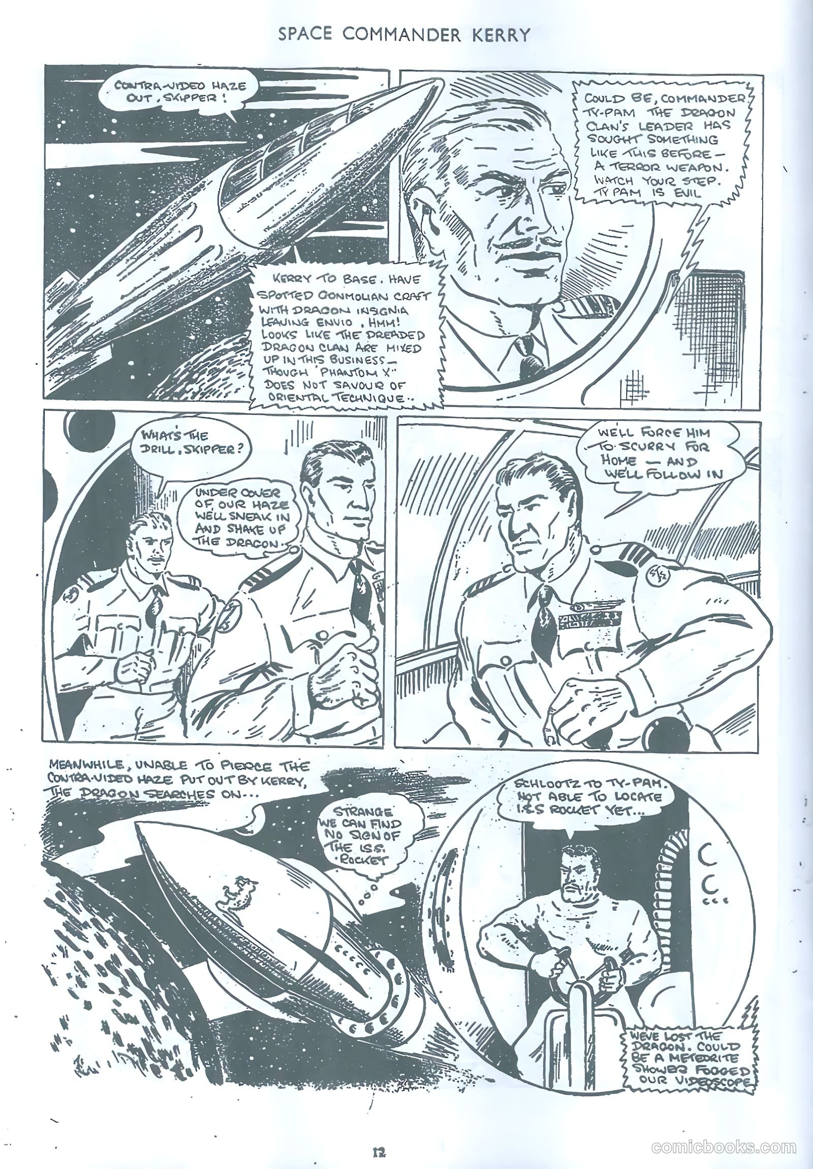 Space Commander Kerry #53 (1953) — page 12 of 28